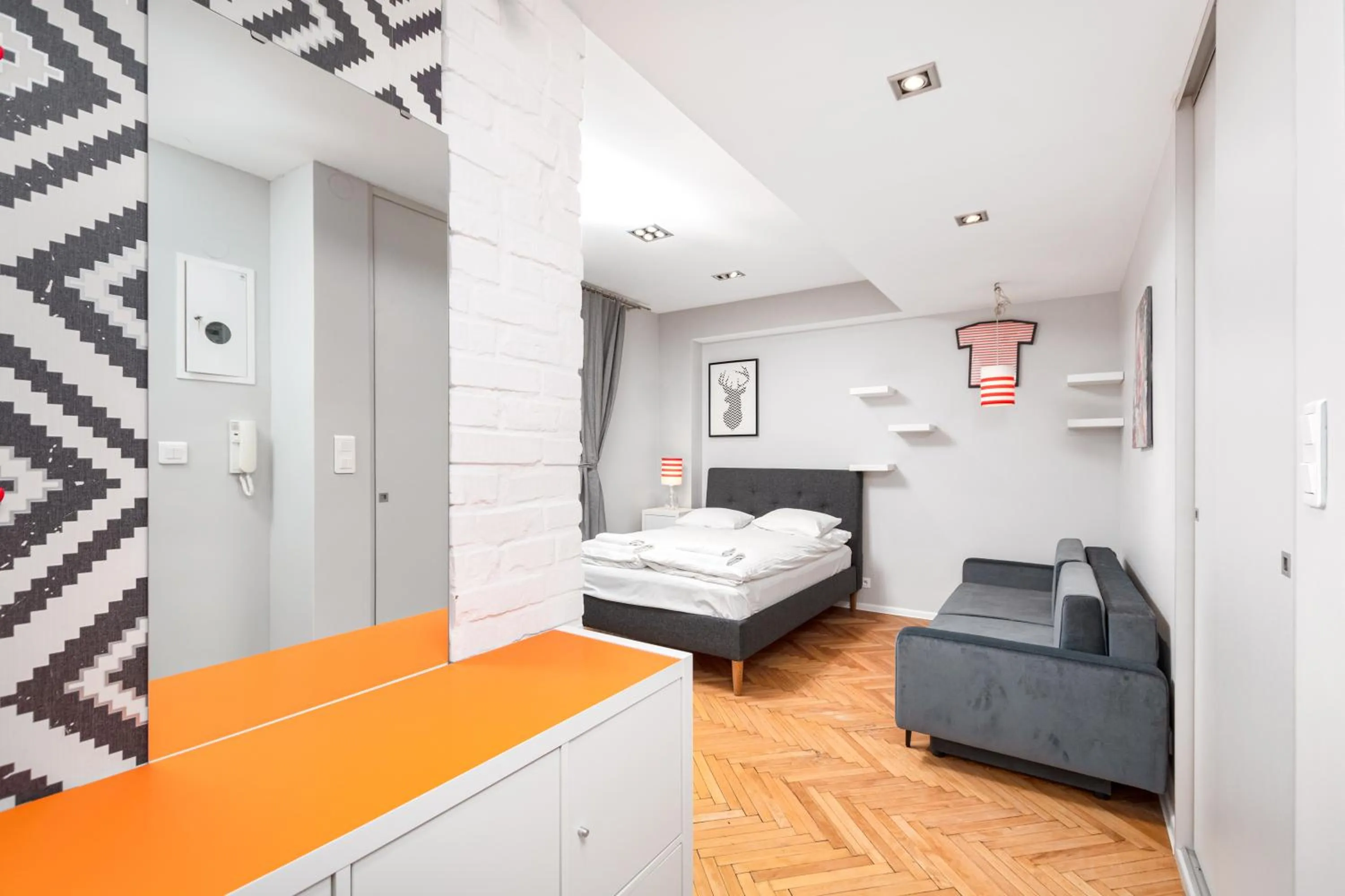 Photo of the whole room, Bed in Apartament One by Your Freedom