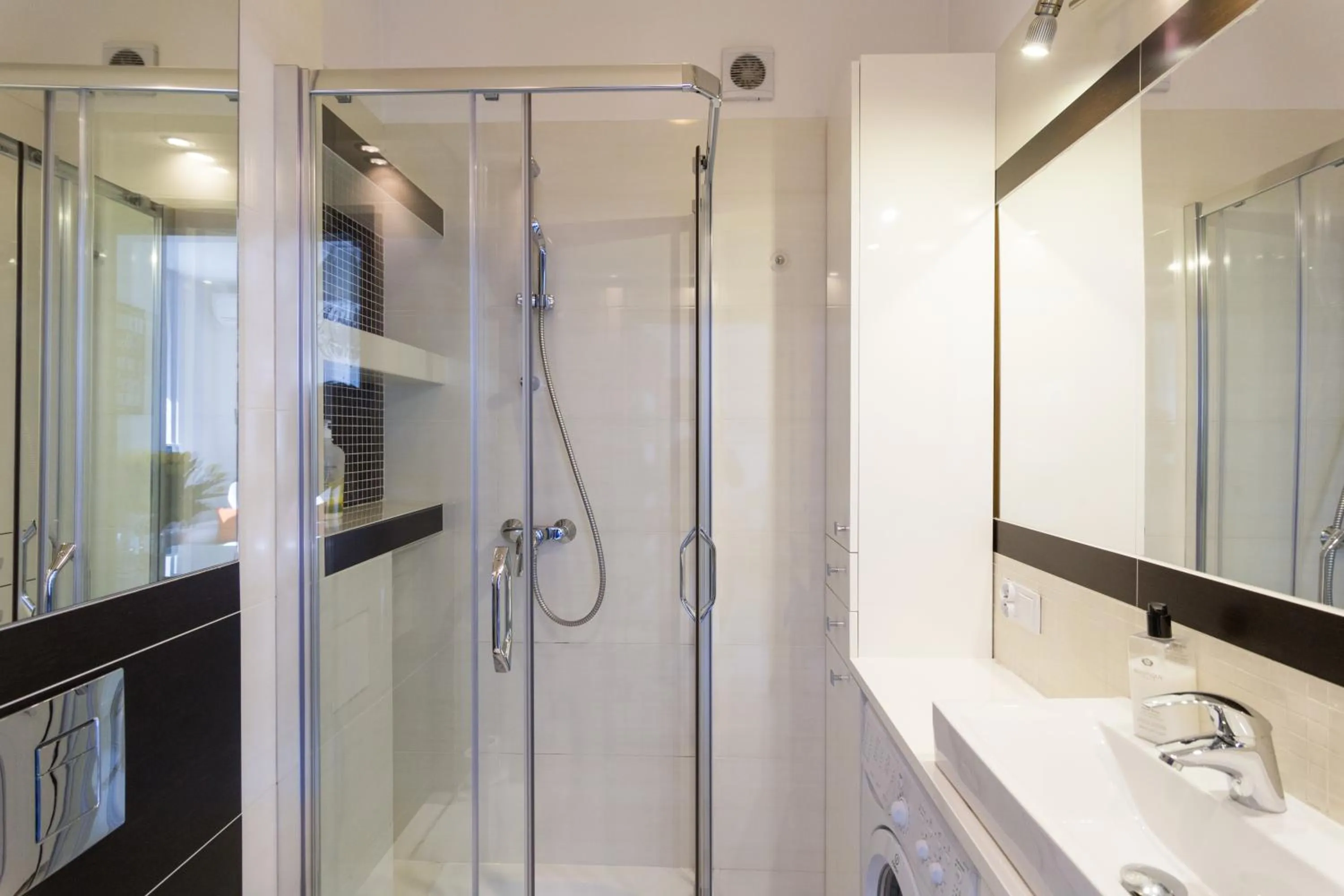 Shower in Apartament One by Your Freedom