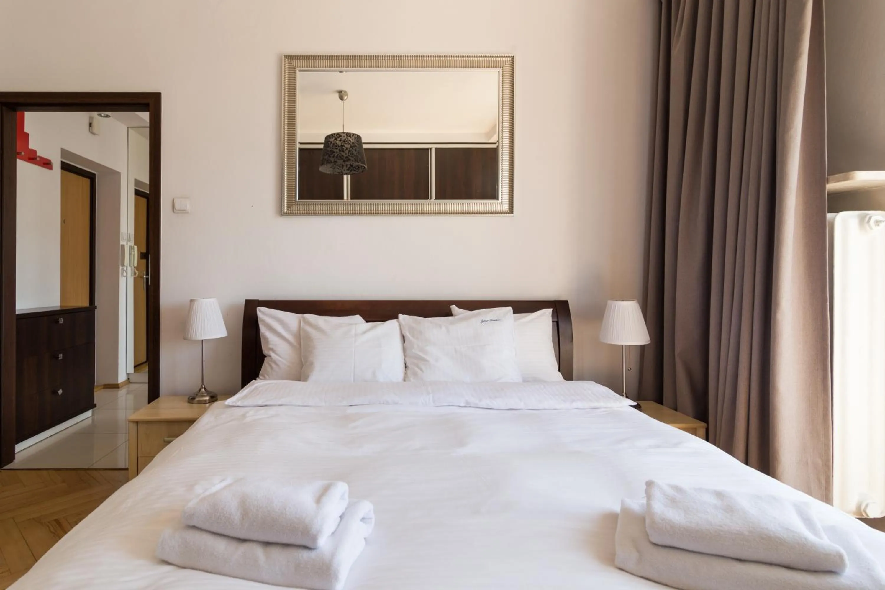 Bed in Apartament One by Your Freedom