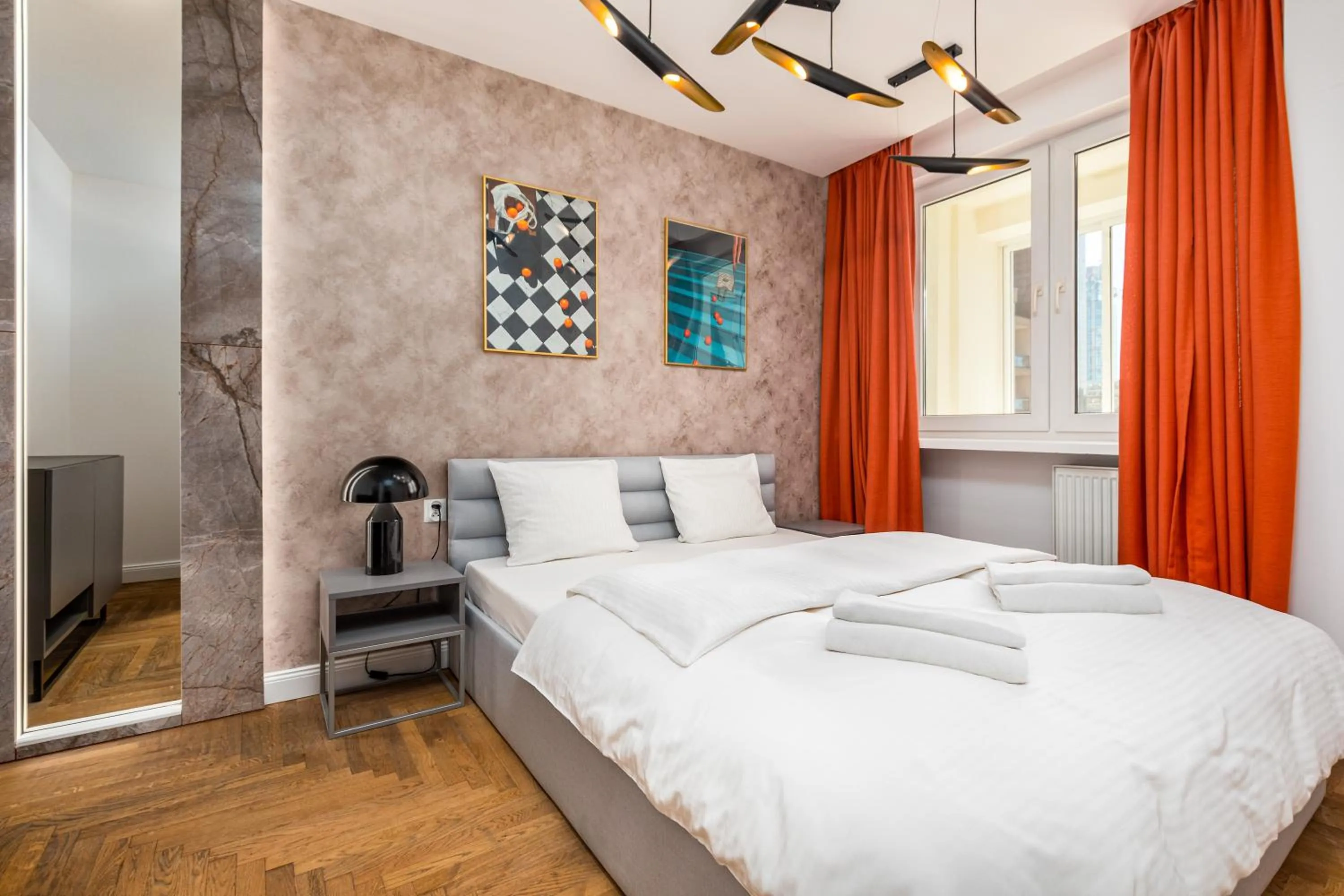 Bed in Apartament One by Your Freedom