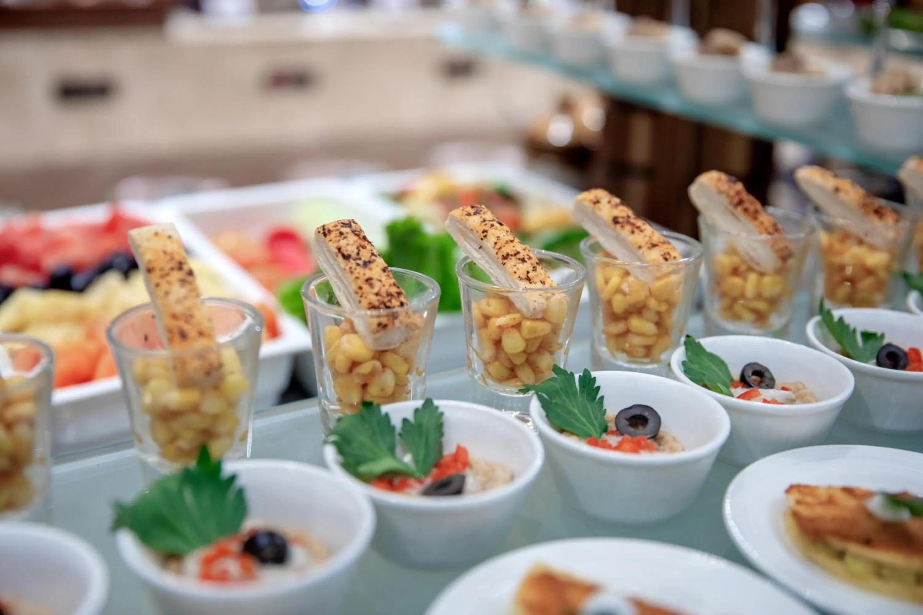 Restaurant/places to eat in The Gaurs Sarovar Premiere