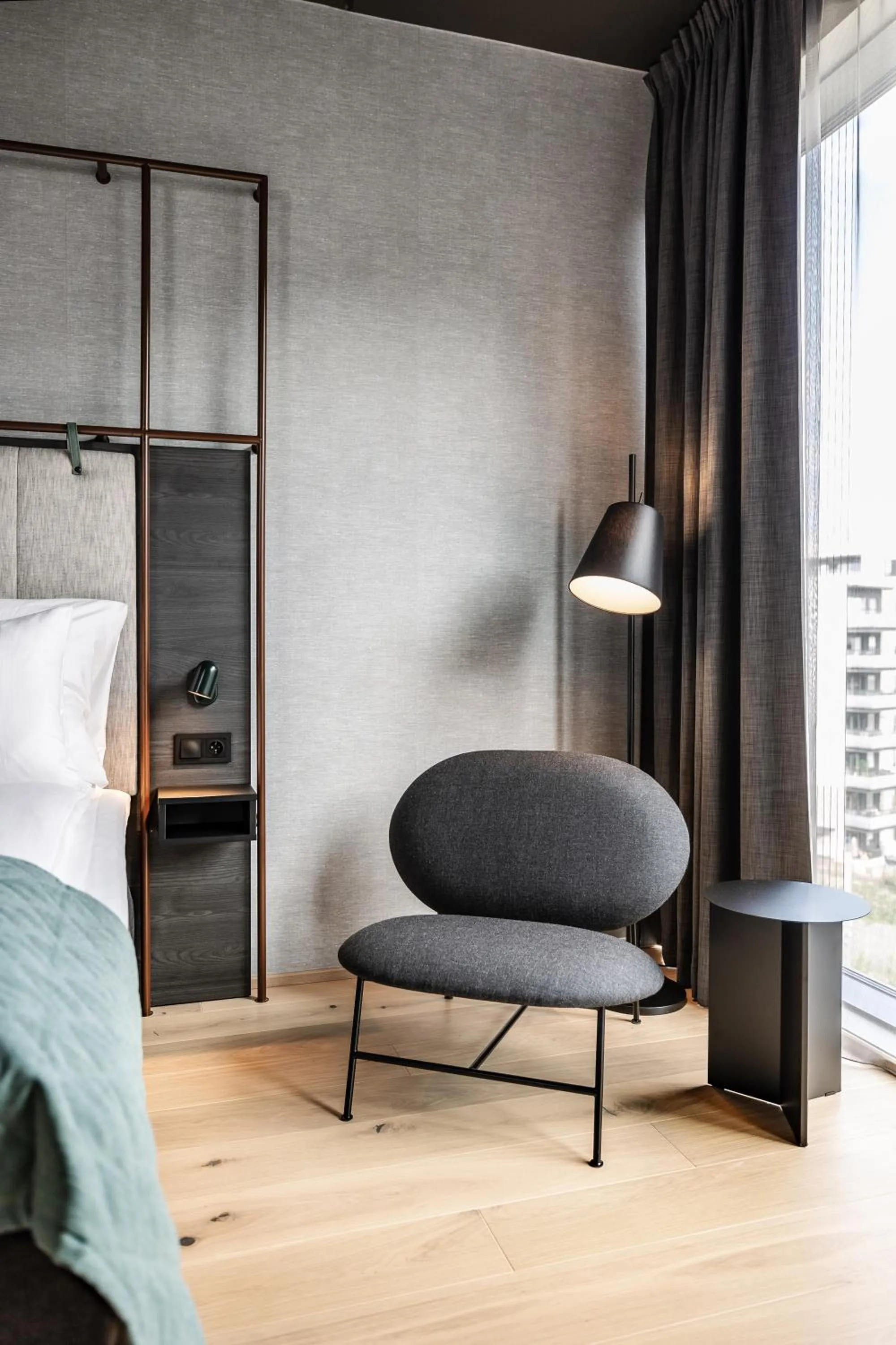 Living room, Bed in Quality Hotel Hasle Linie