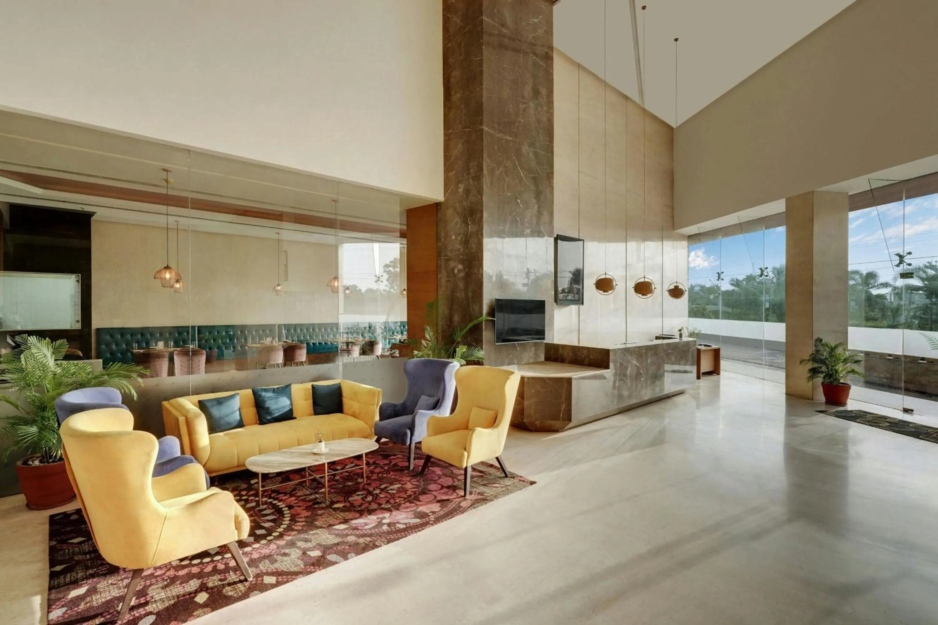 Lobby or reception in The Fern Residency, Jamnagar, Series by Marriott