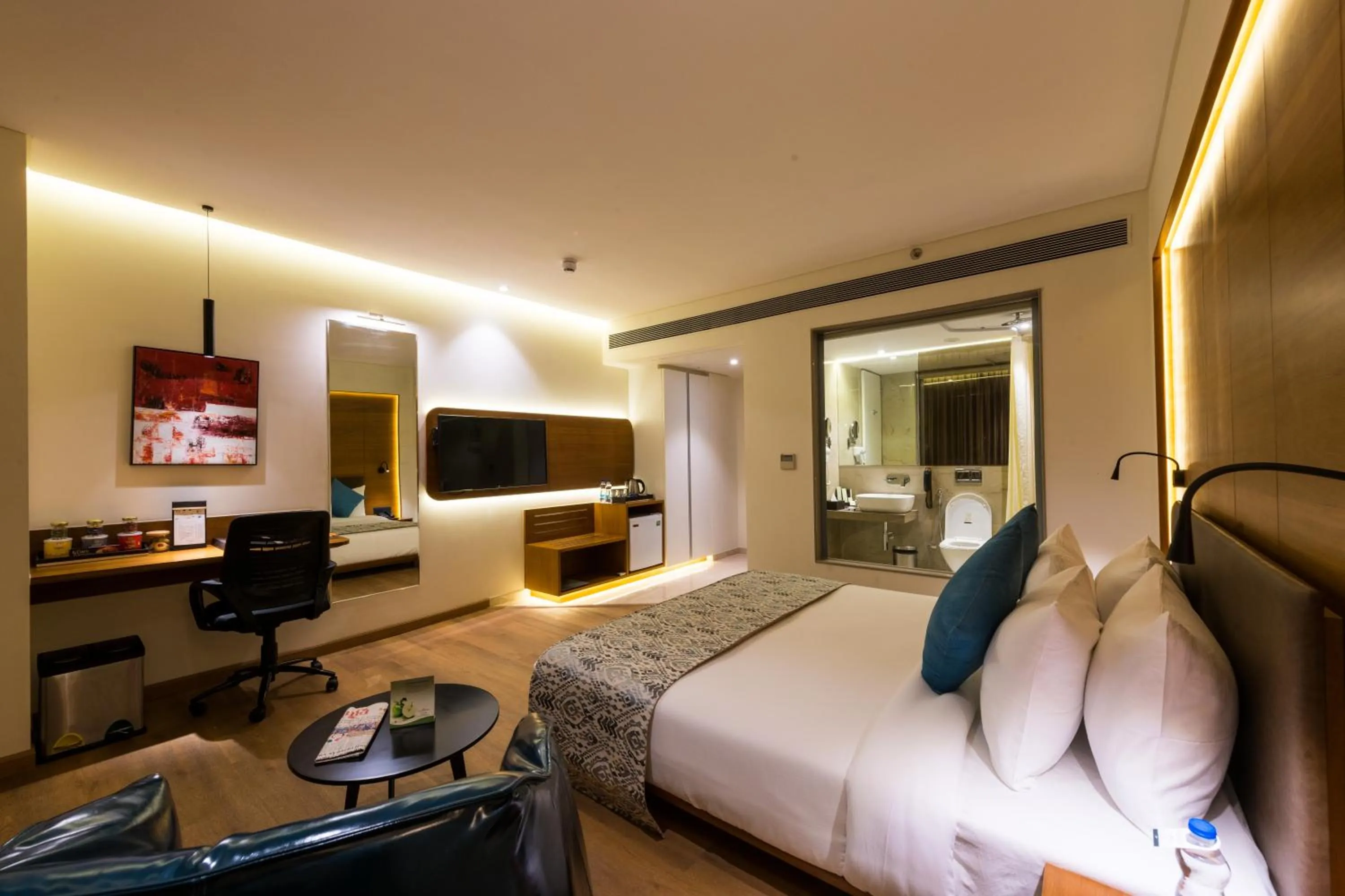 Bed in The Fern Residency, Jamnagar