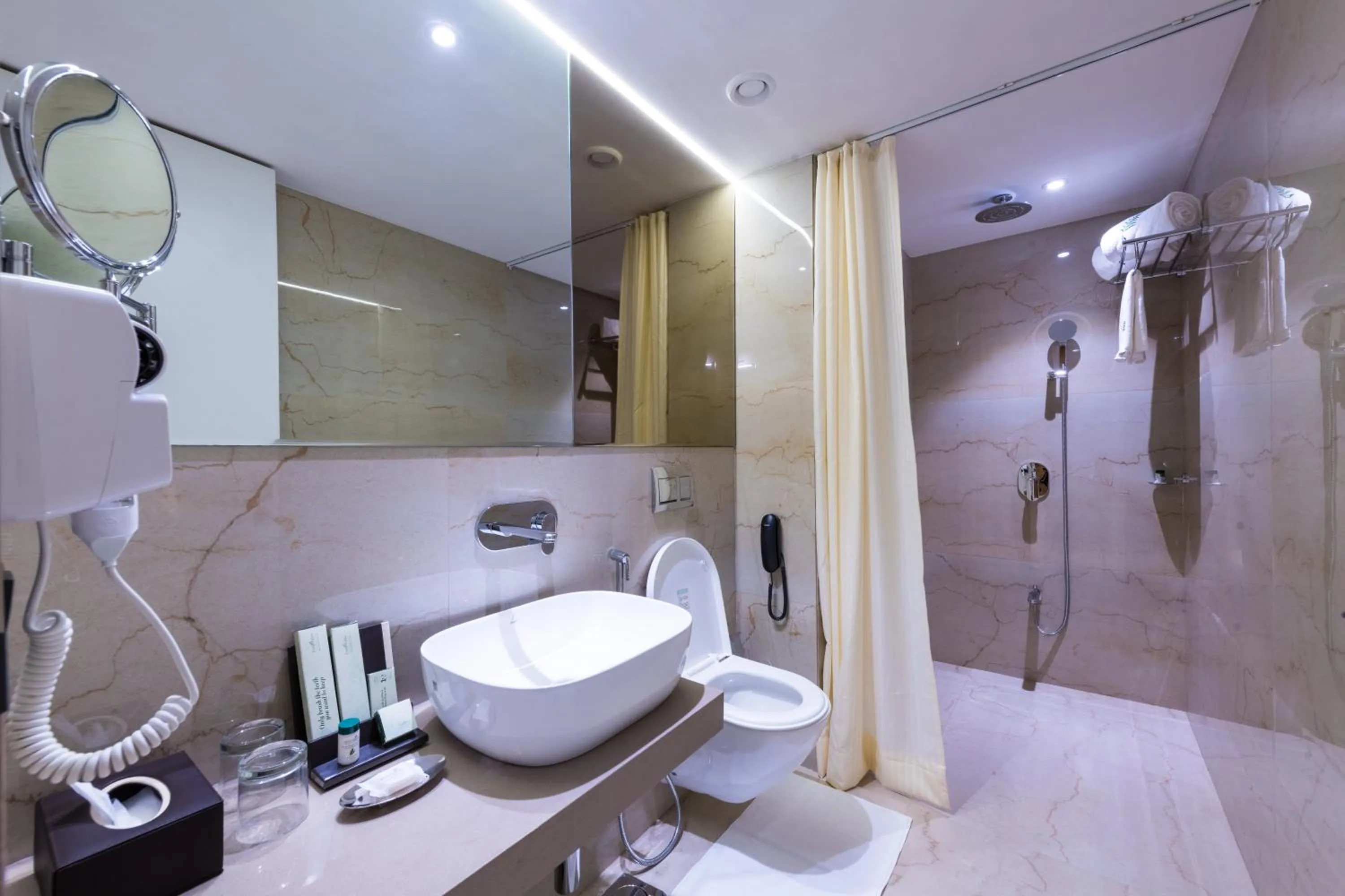 Bathroom in The Fern Residency, Jamnagar