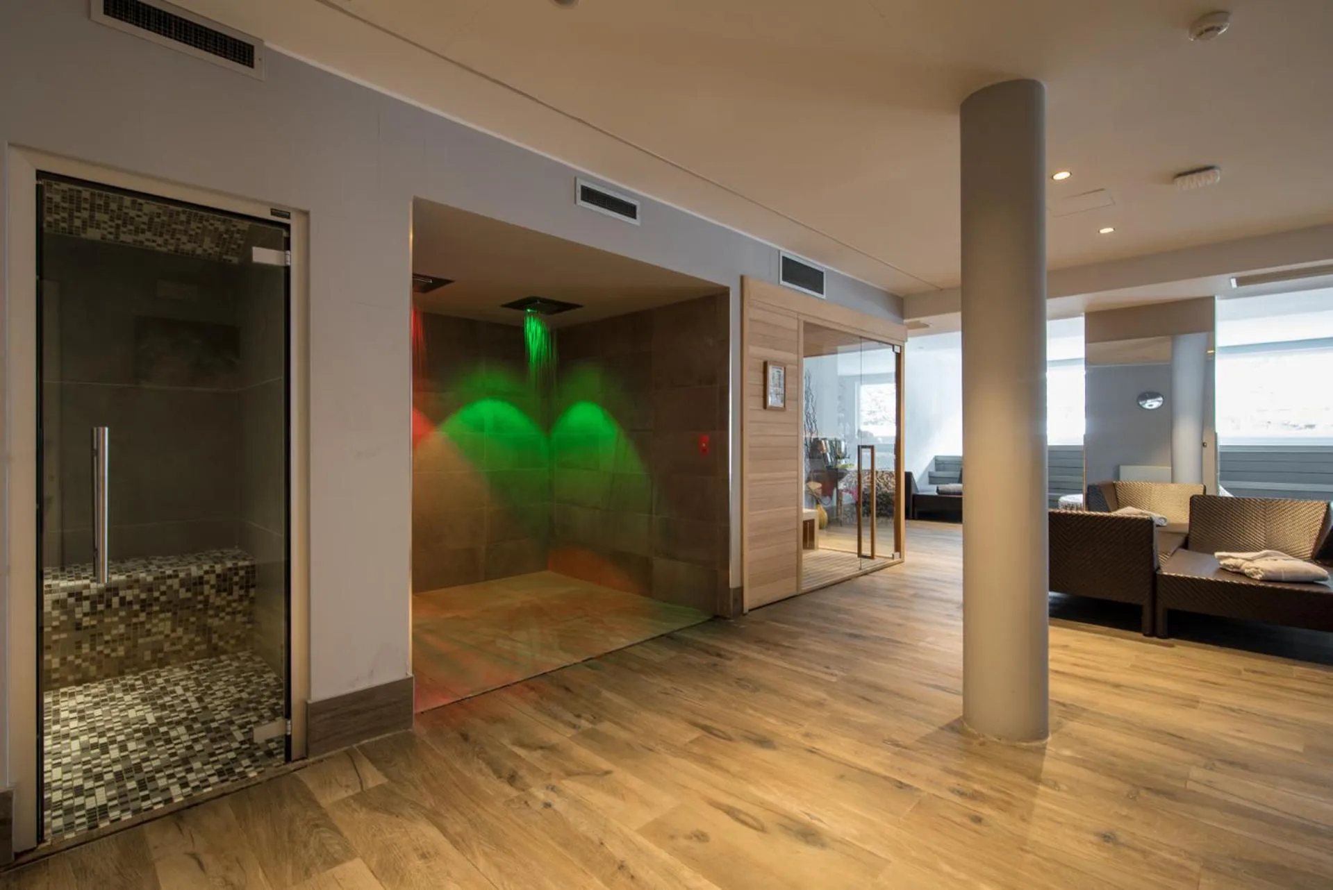 Sauna in Hotel Colfosco