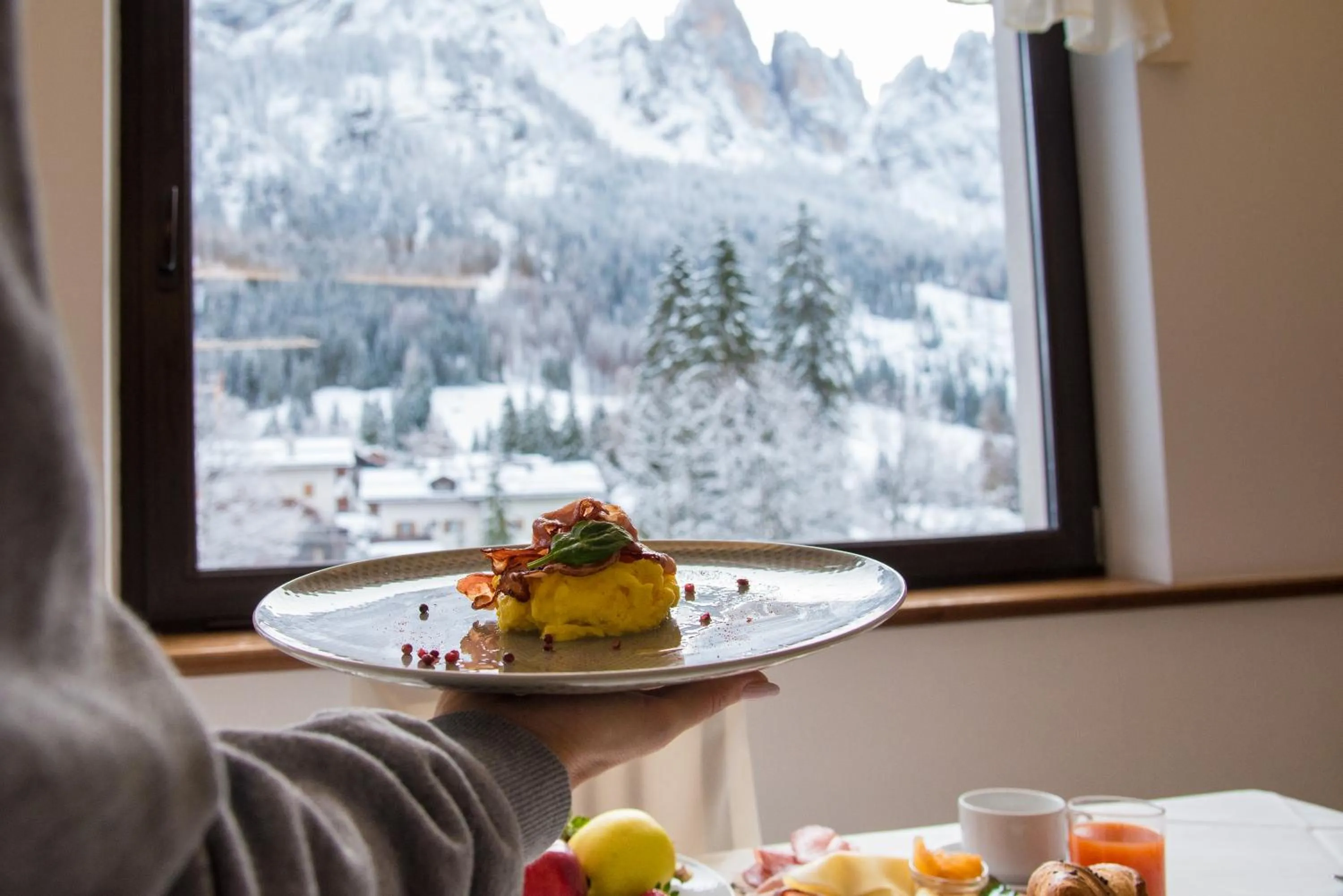 Restaurant/places to eat in Hotel Colfosco