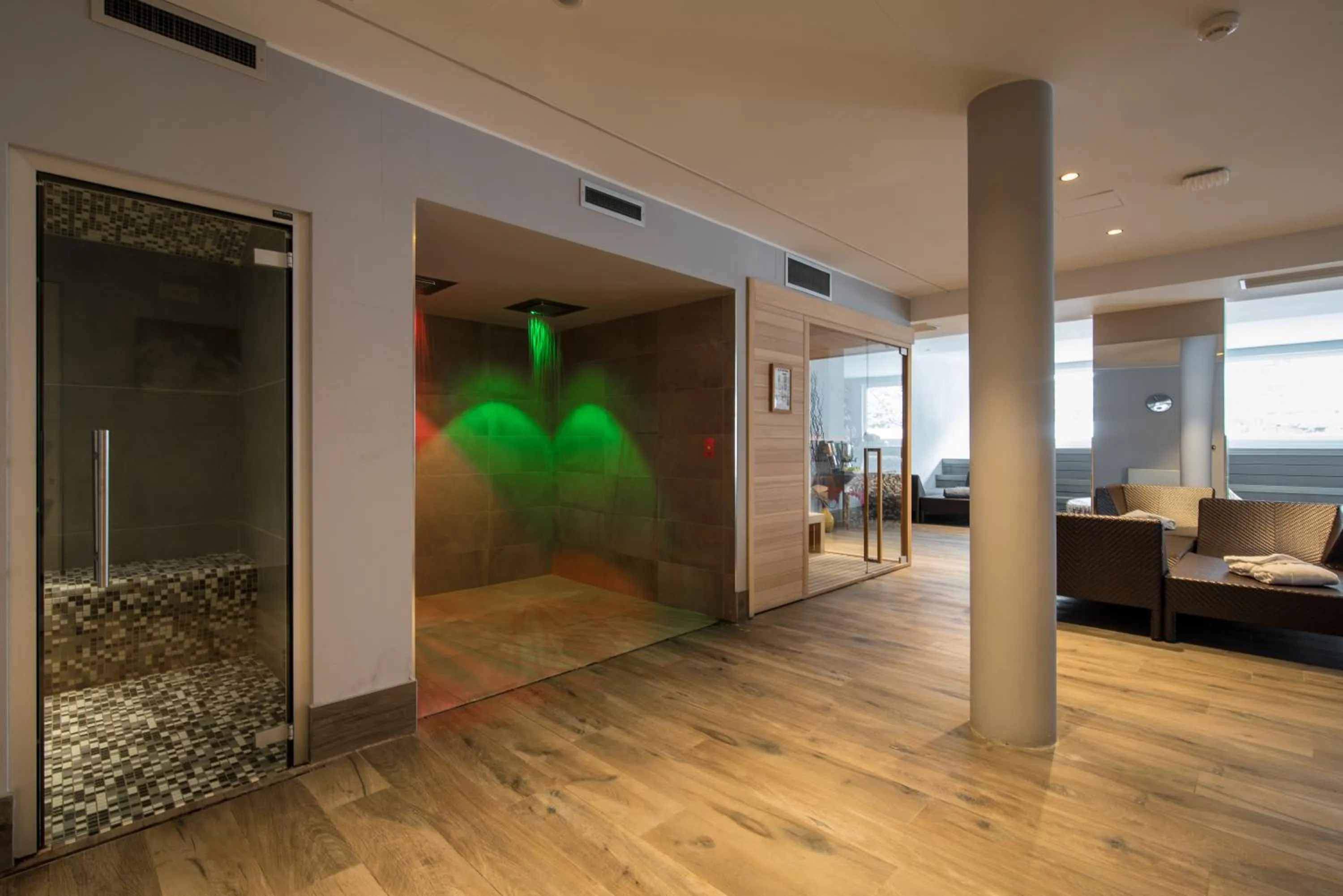 Sauna in Hotel Colfosco