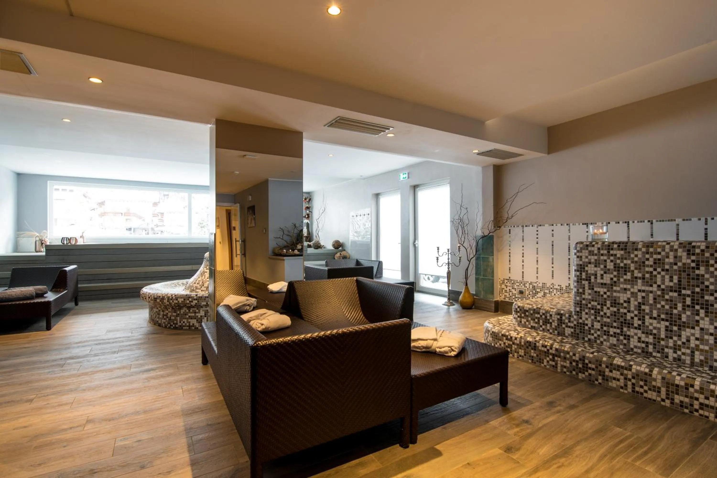 Sauna in Hotel Colfosco