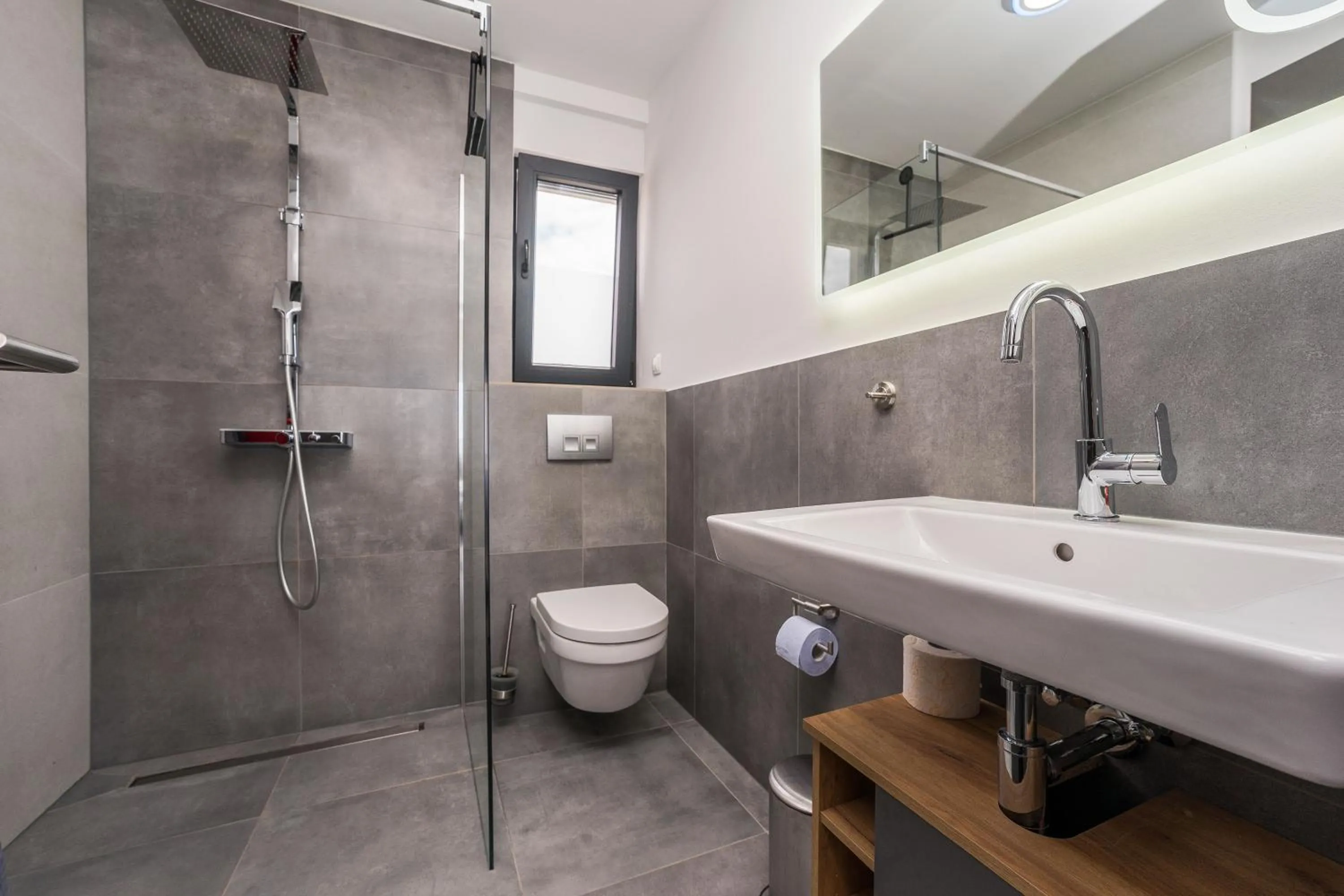 Bathroom in Jimmys Beach Privlaka direkt am Meer und beheiztem Pool