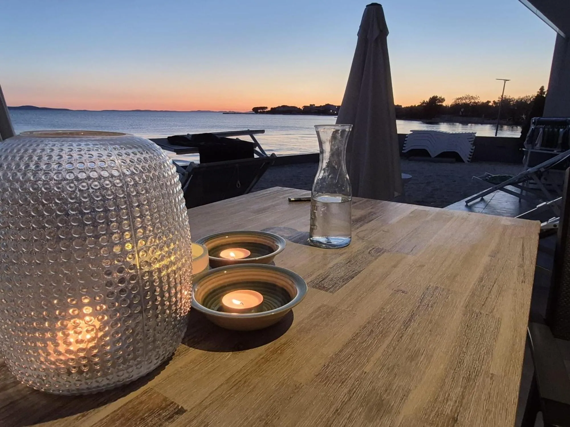 Jimmys Beach Privlaka direkt am Meer und beheiztem Pool