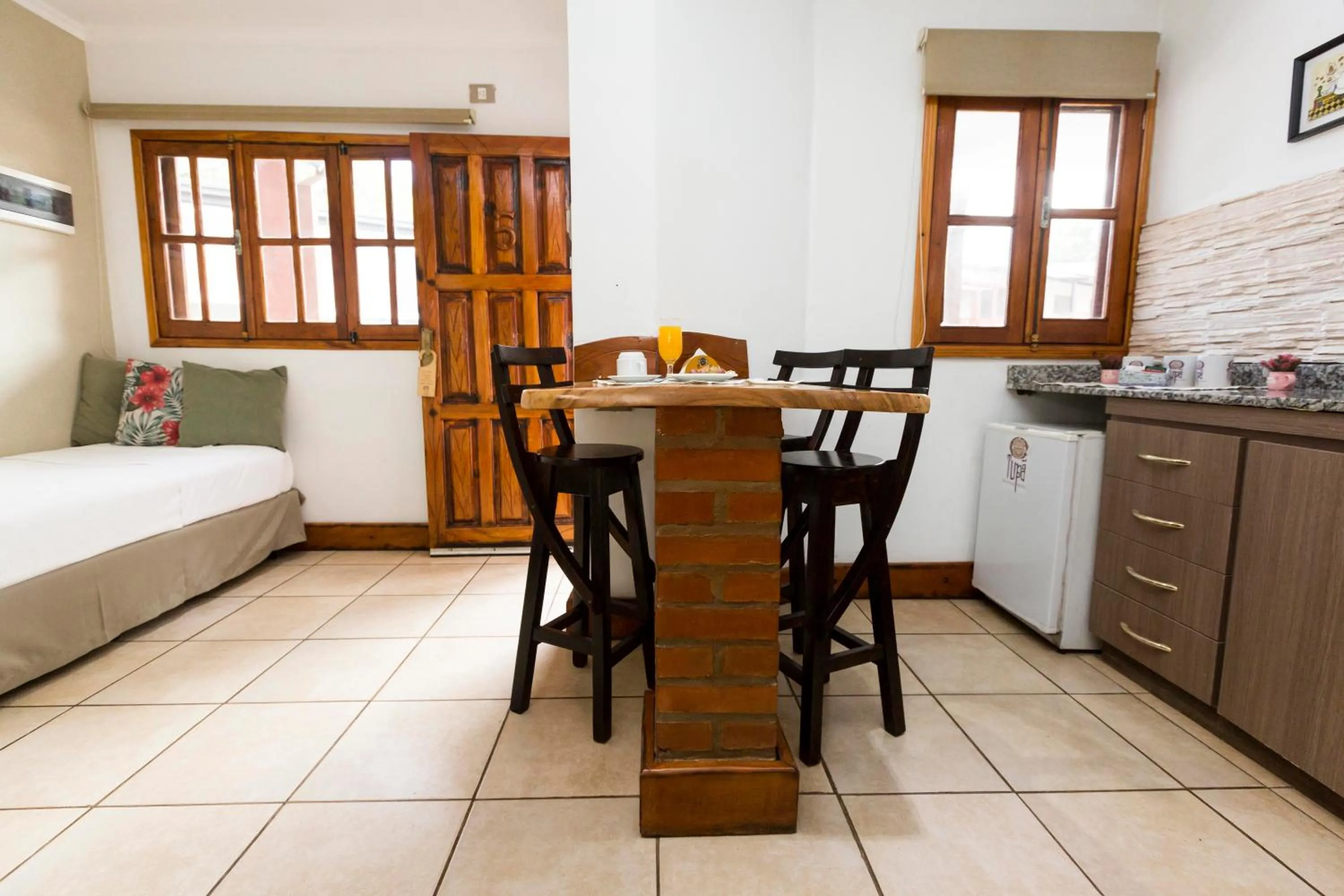 Bed in Tupa Hotel Iguazu