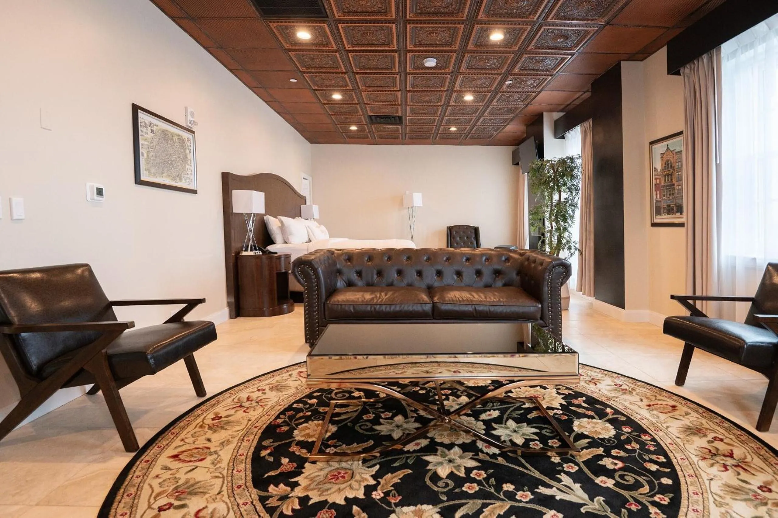 Seating area in The Americus Hotel, Trademark Collection by Wyndham