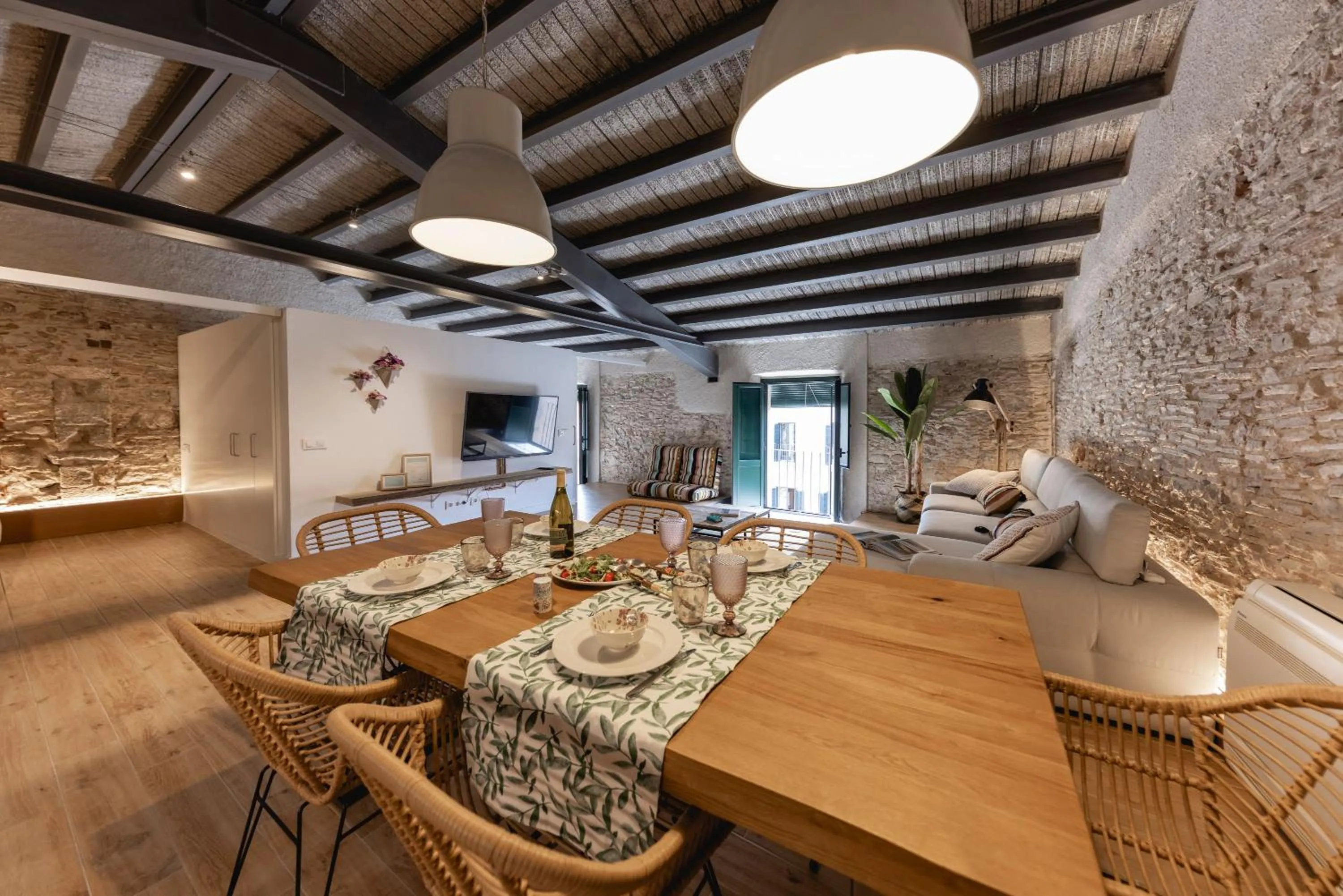 Living room in Bravissimo Plaça del Vi, Design Penthouse