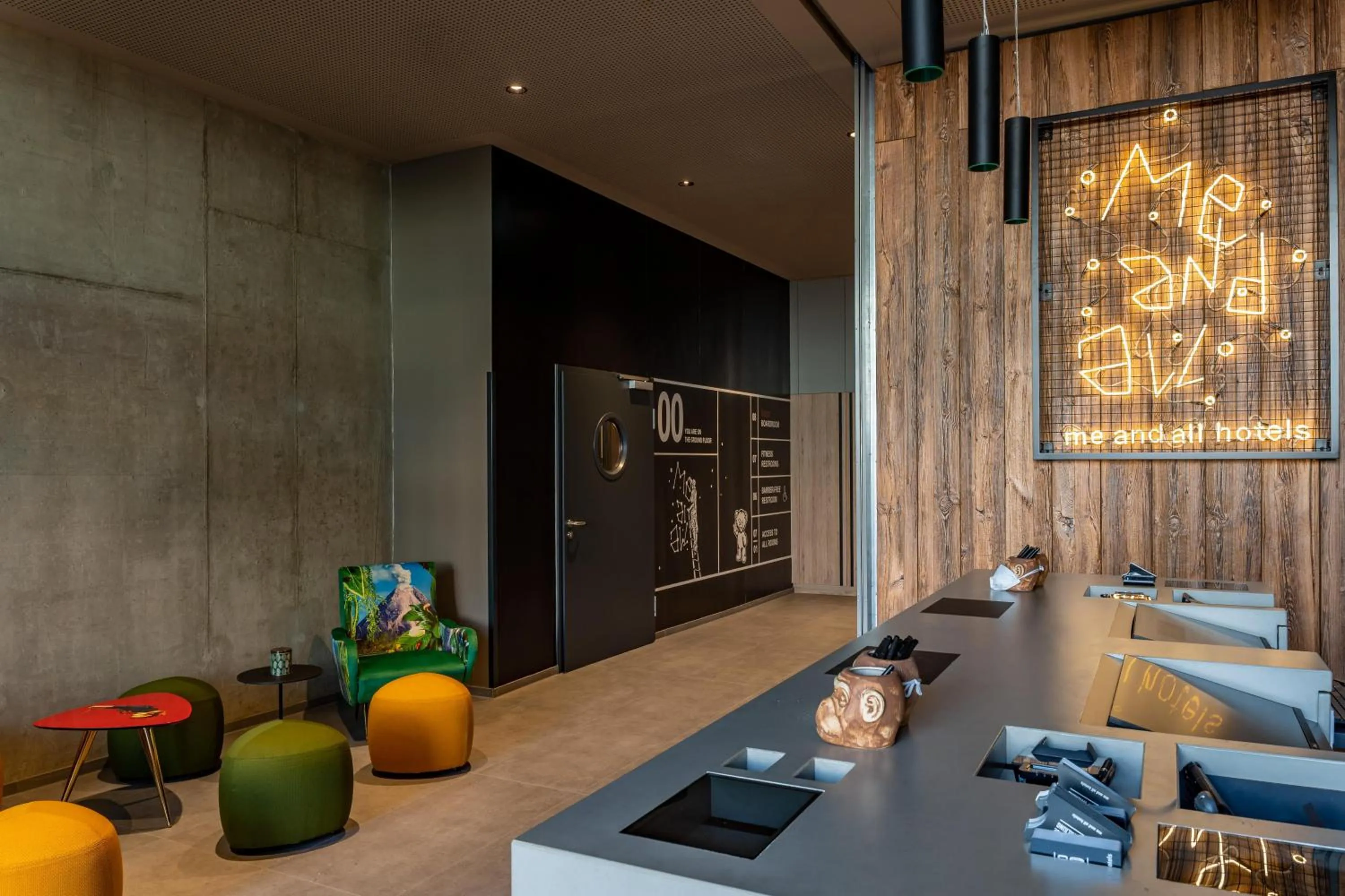 Lobby or reception in Me and All Hotel Ulm, by Hyatt