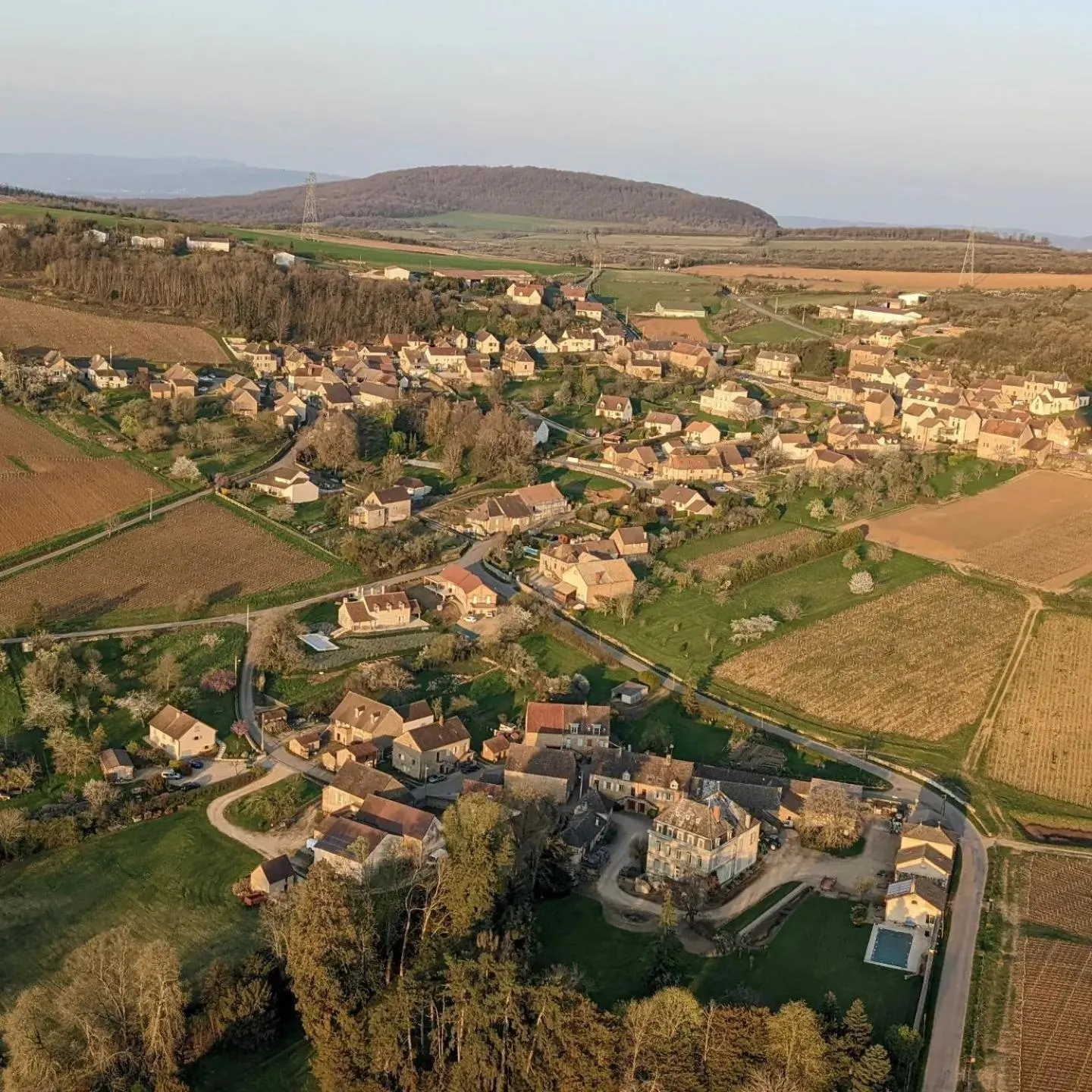 Bird's eye view in VILLA FIGUE BLANCHE