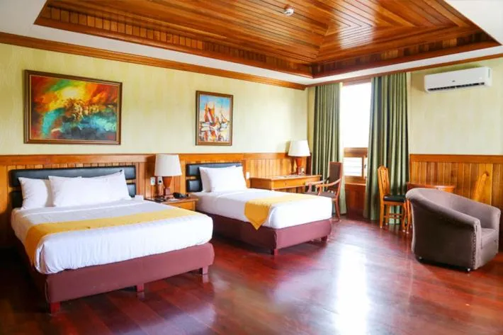 Bed in Alta D' Tagaytay Hotel