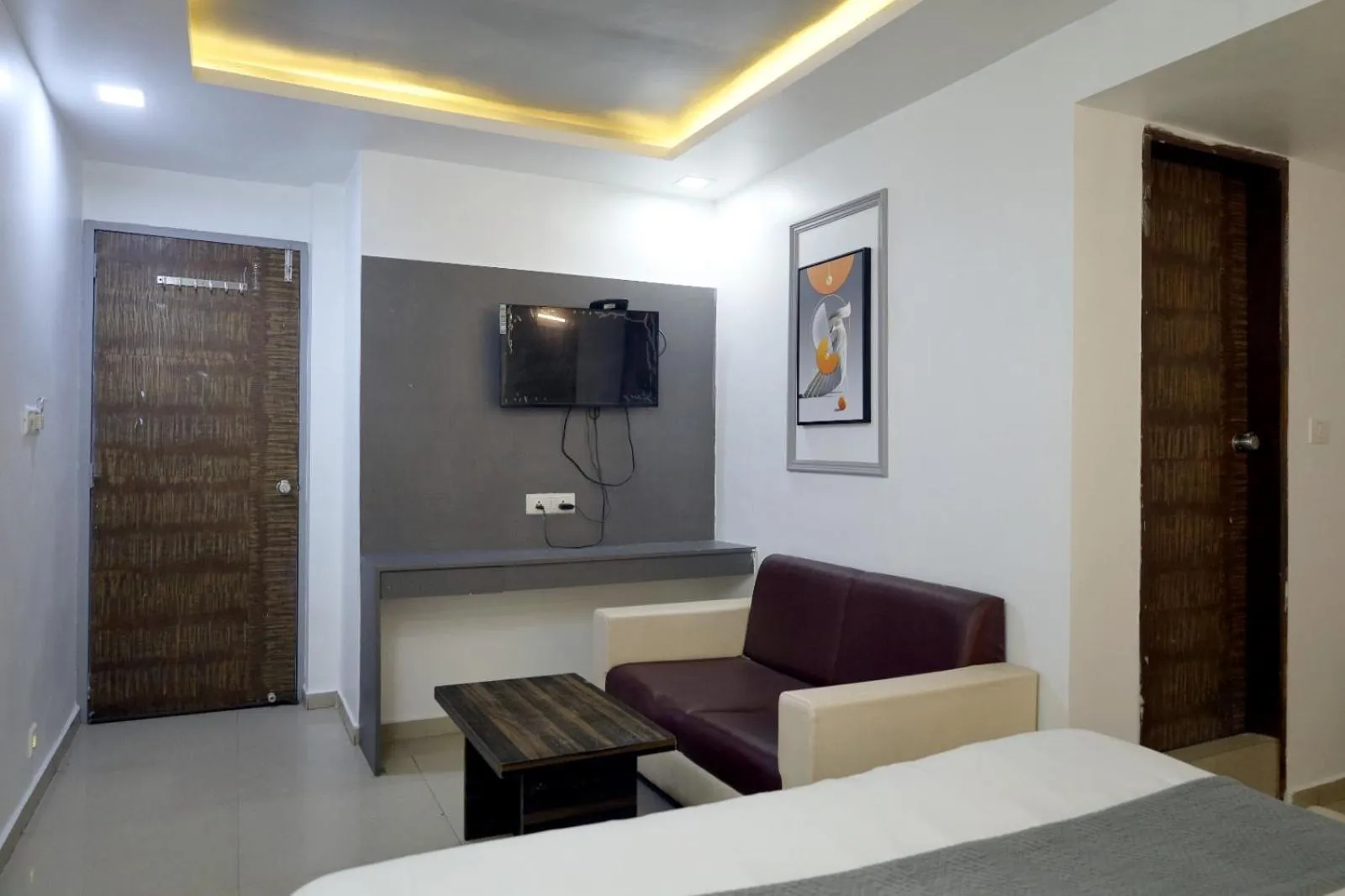 Bed in HOTEL GOLD LEAF