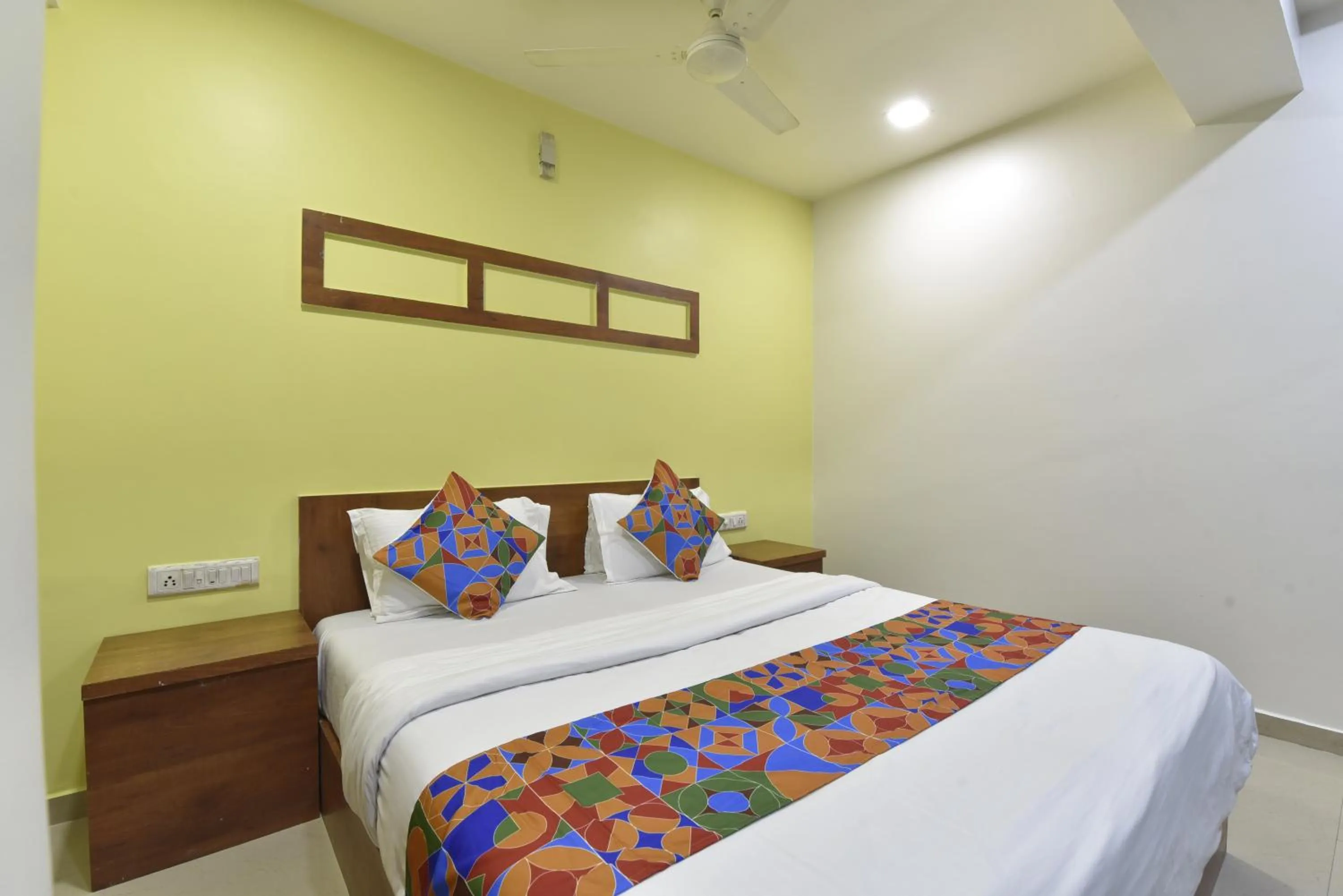 Bed in HOTEL GOLD LEAF