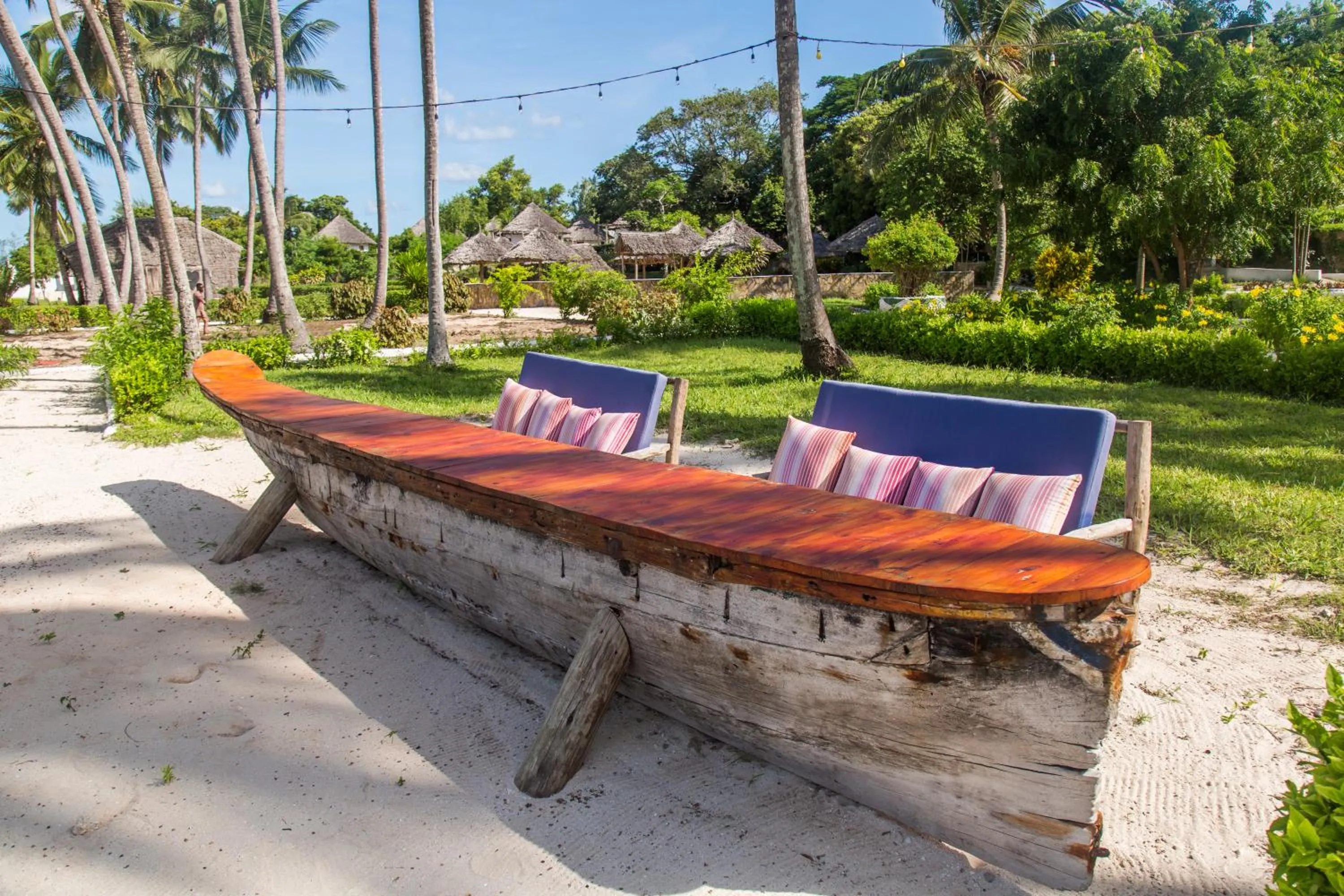 Patio in Antonio Beach Tree House Hotel & Spa