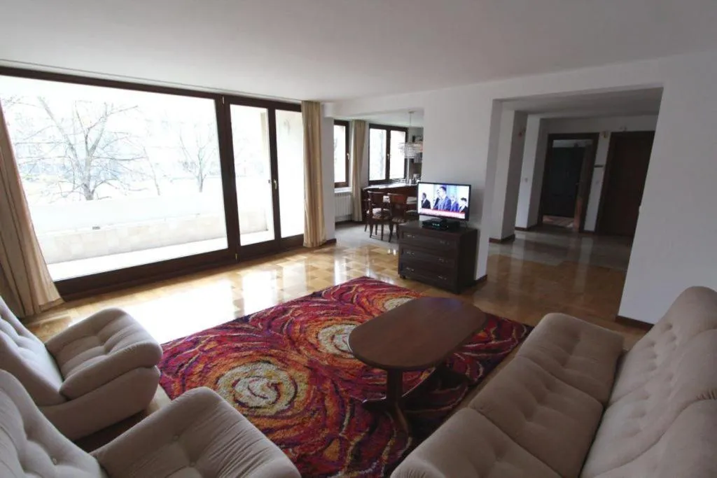 Living room in Apartment Nowiniarska near the Old Town