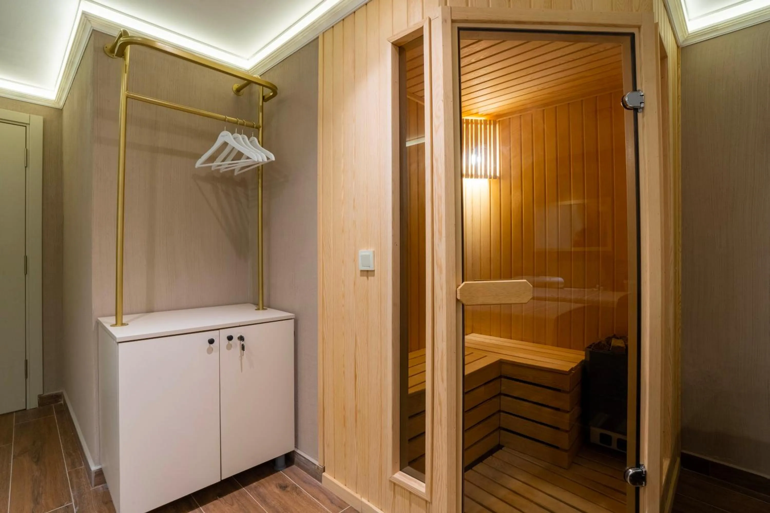 Sauna, Bed in Actuel Life Hotels - Special Class