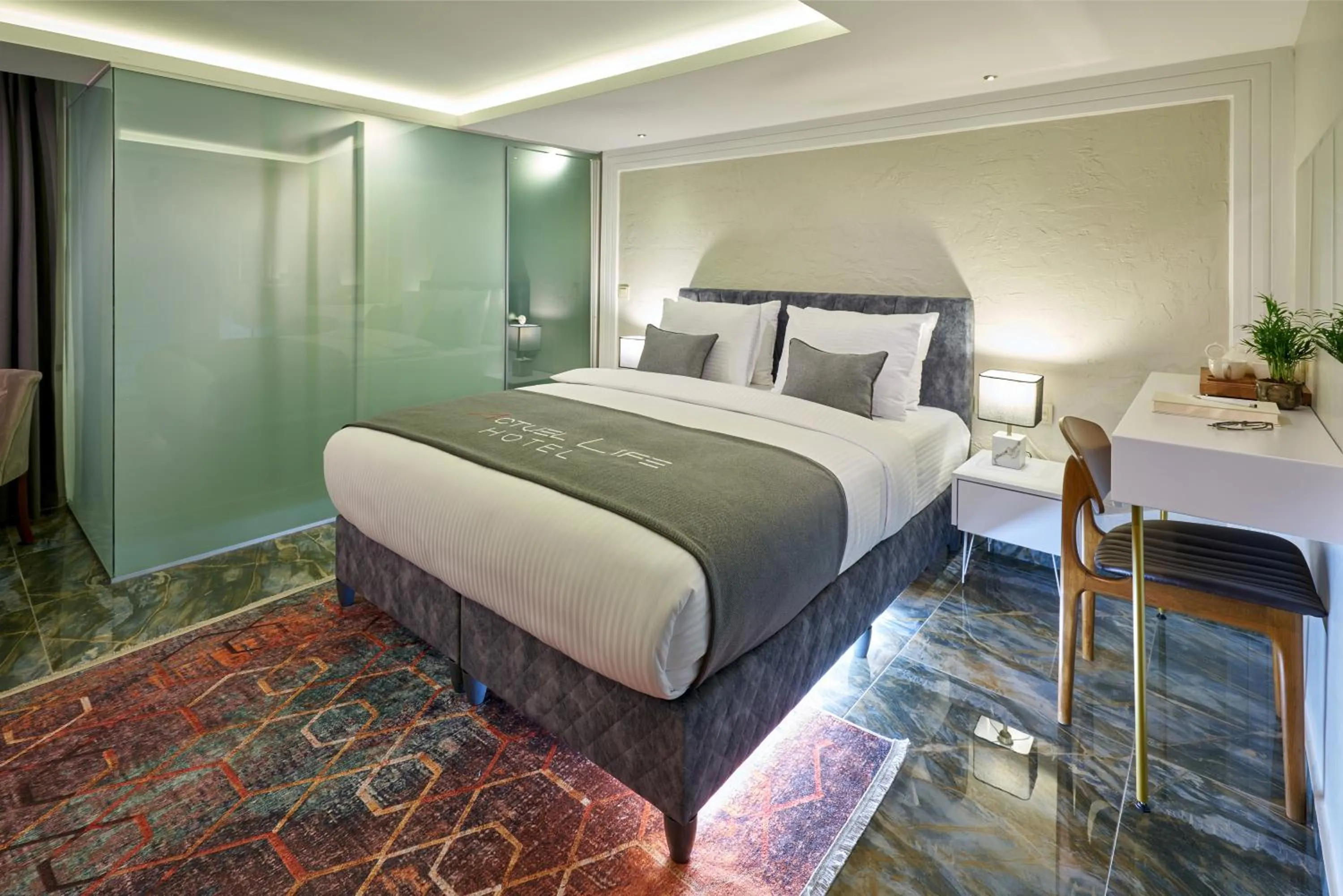 Photo of the whole room, Bed in Actuel Life Hotels - Special Class