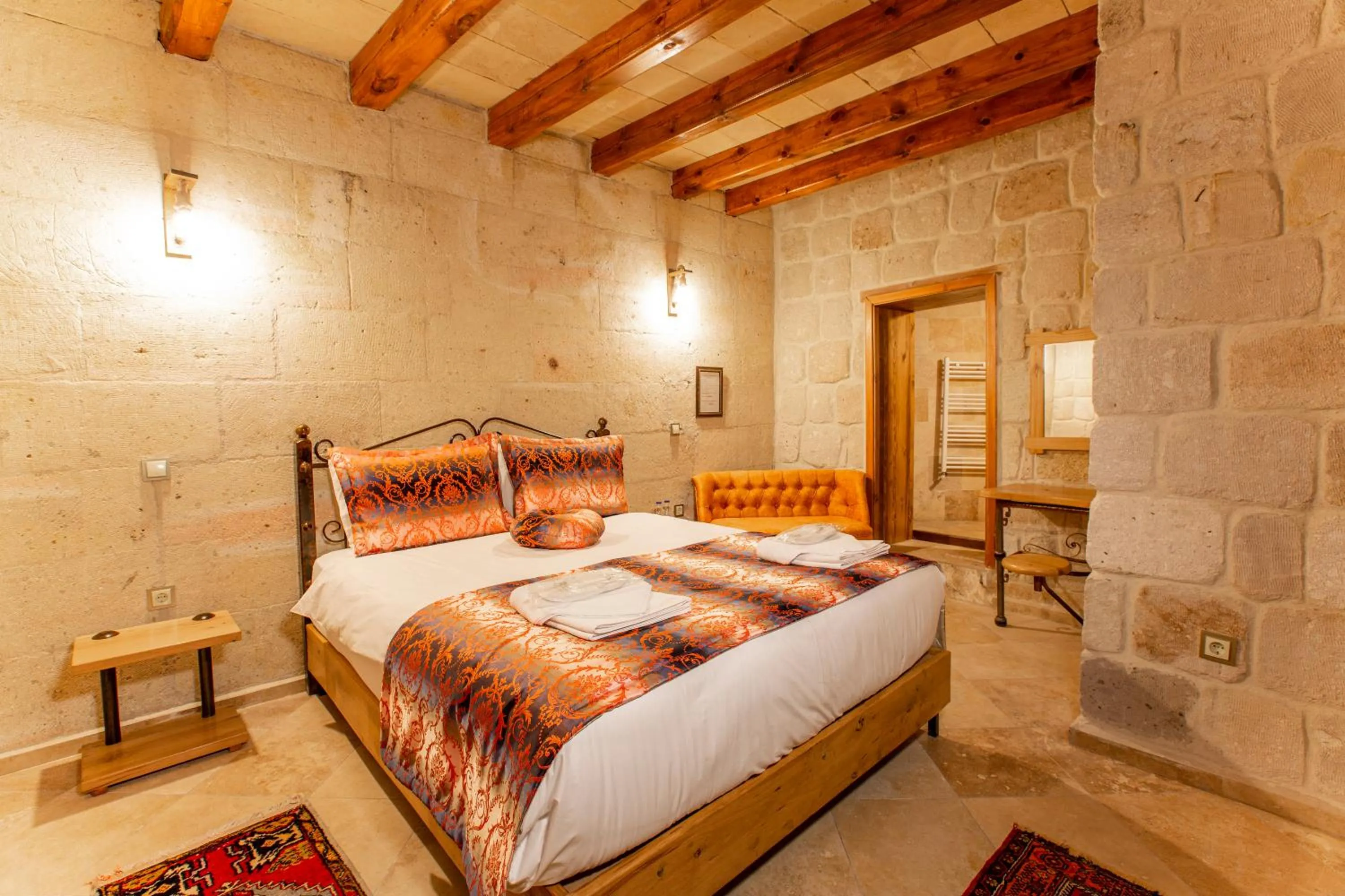 Bed in Goreme Mansion