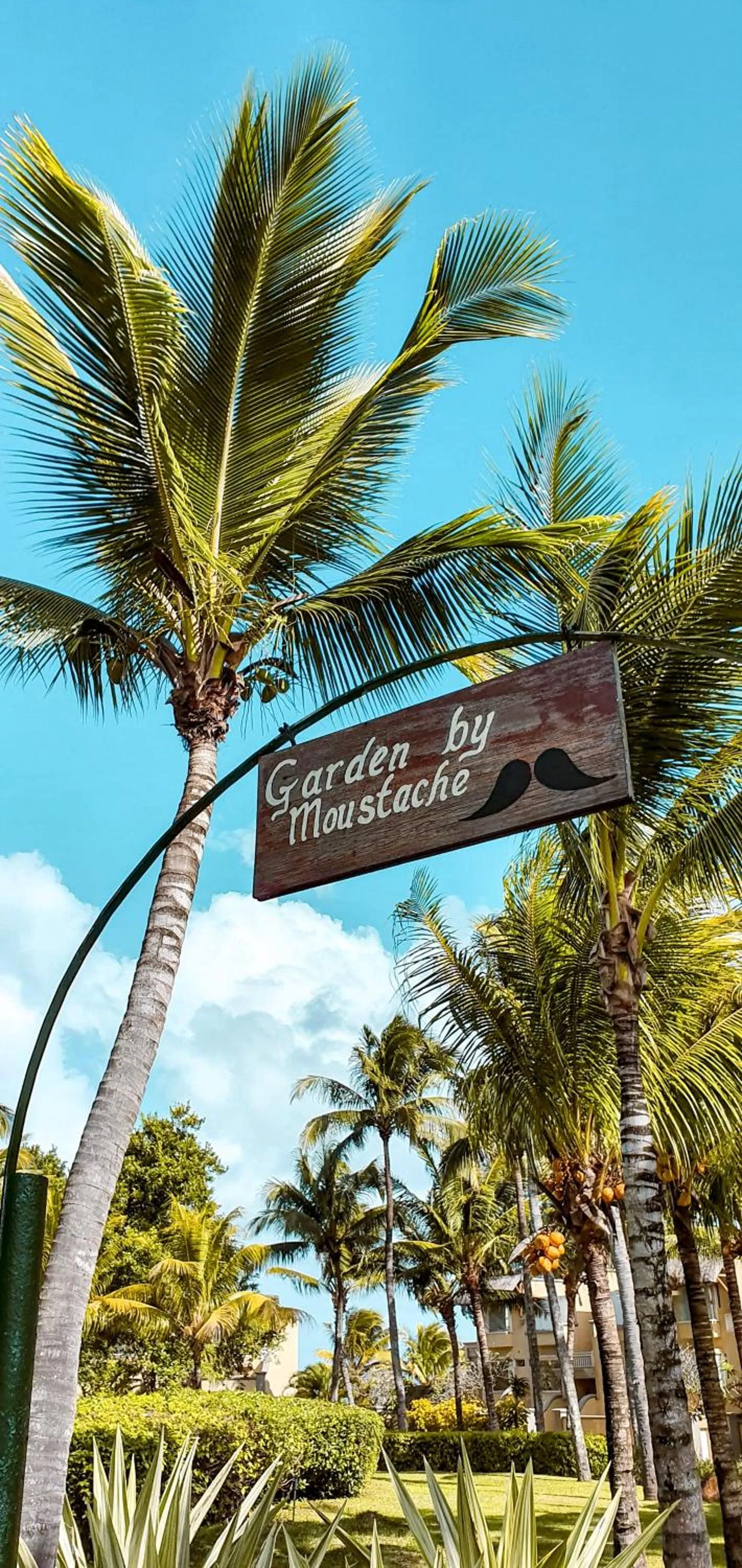 Garden in Outrigger Mauritius Beach Resort