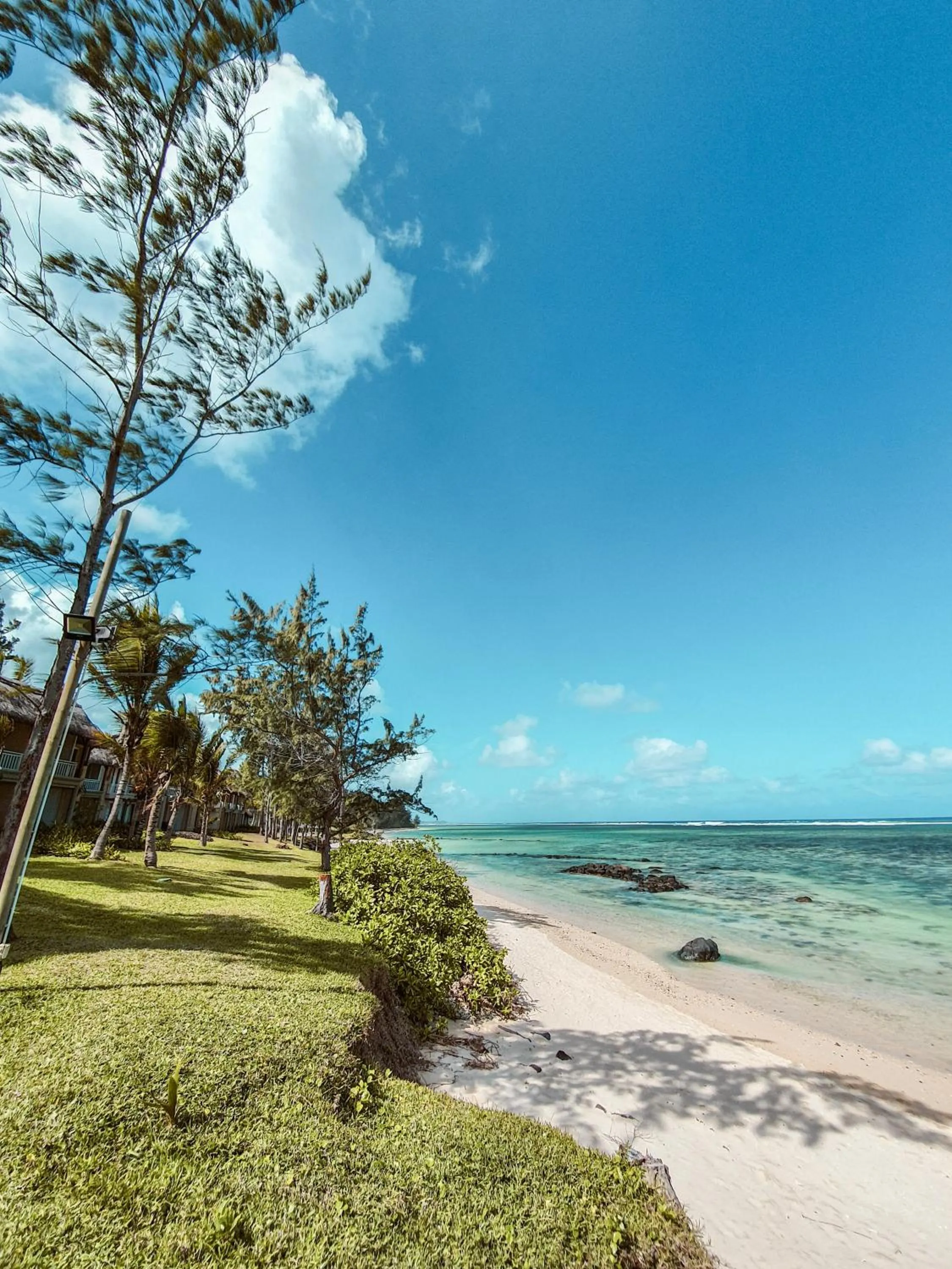 Beach in Outrigger Mauritius Beach Resort