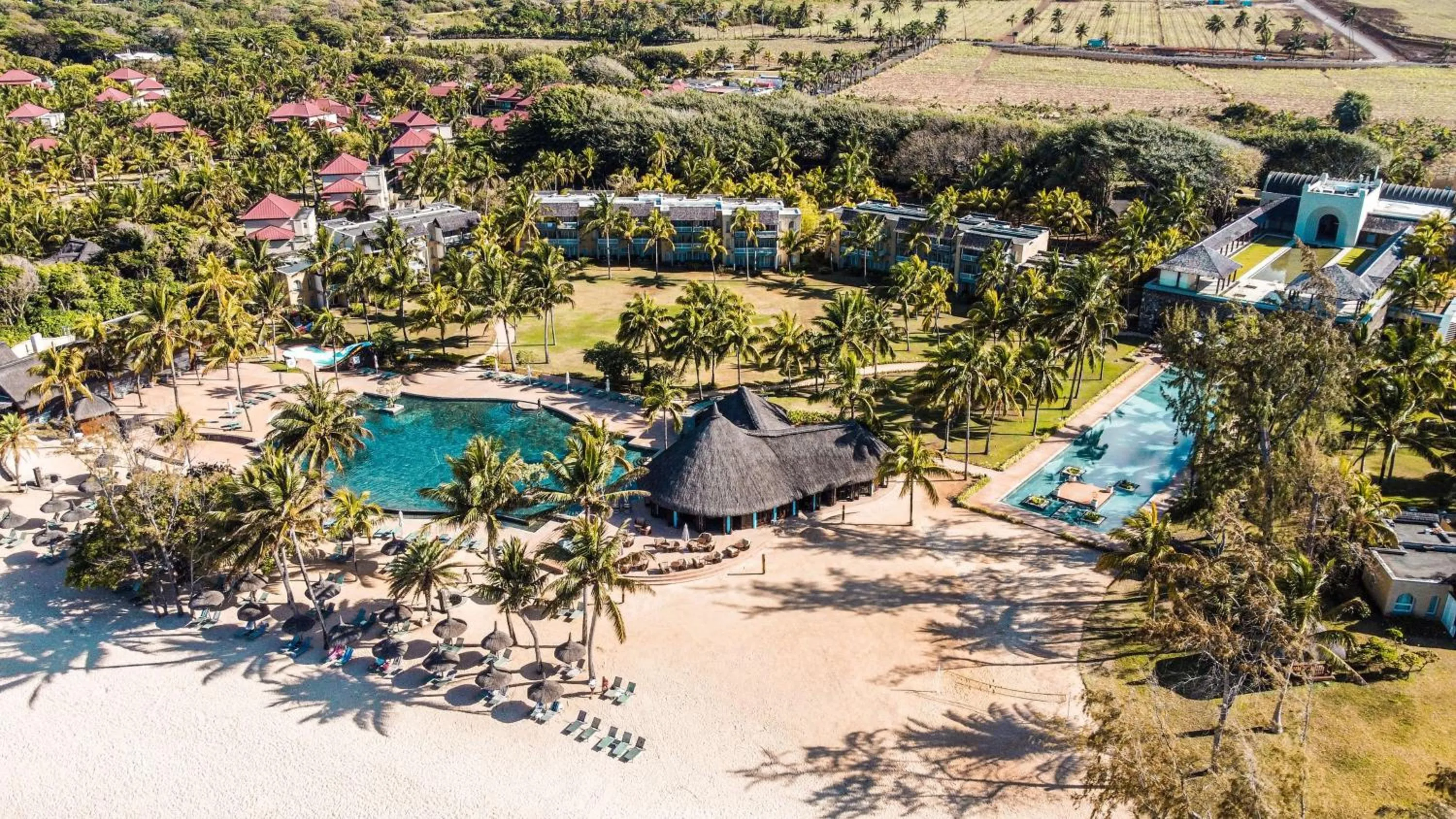 Property building in Outrigger Mauritius Beach Resort