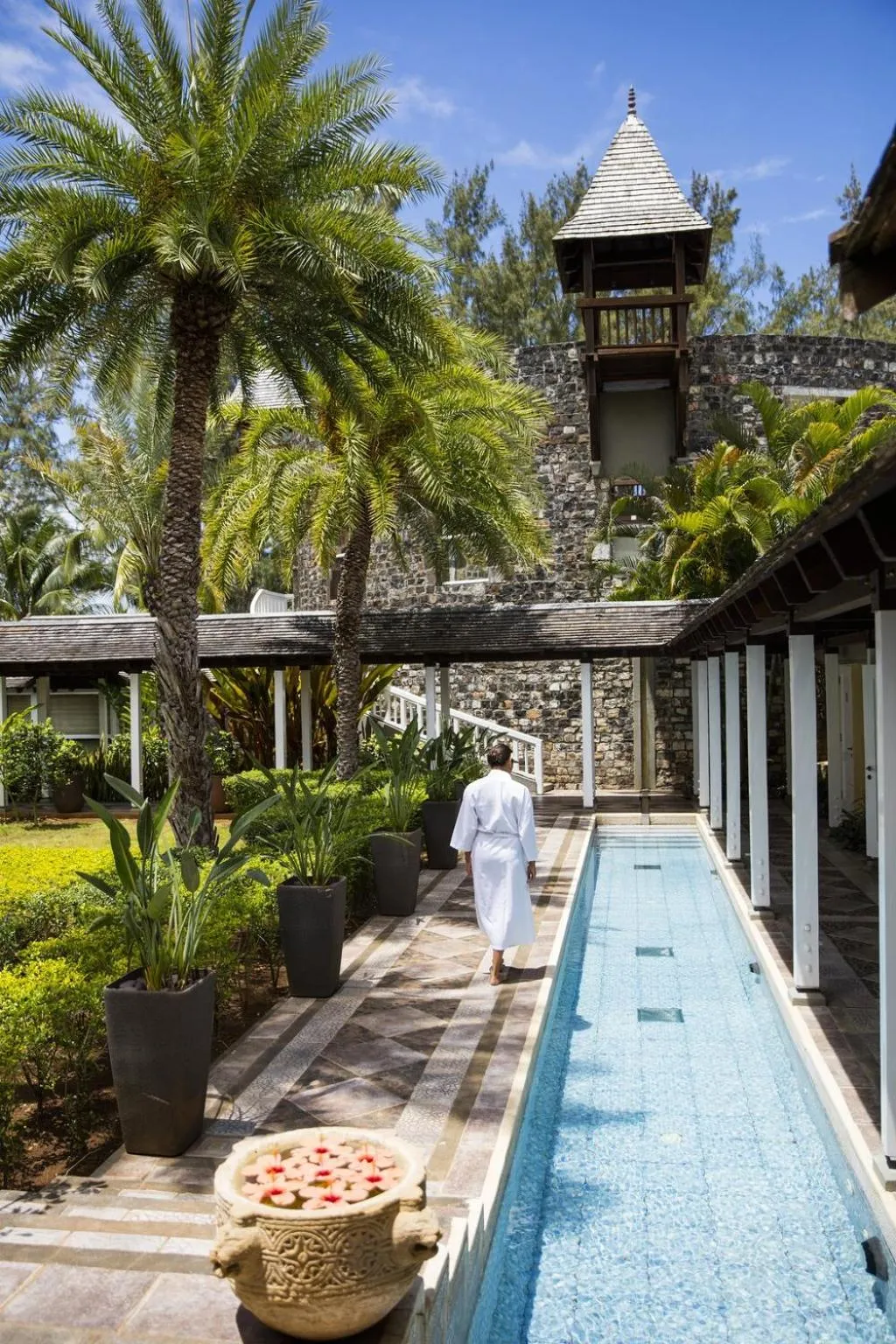 Spa and wellness centre/facilities in Outrigger Mauritius Beach Resort