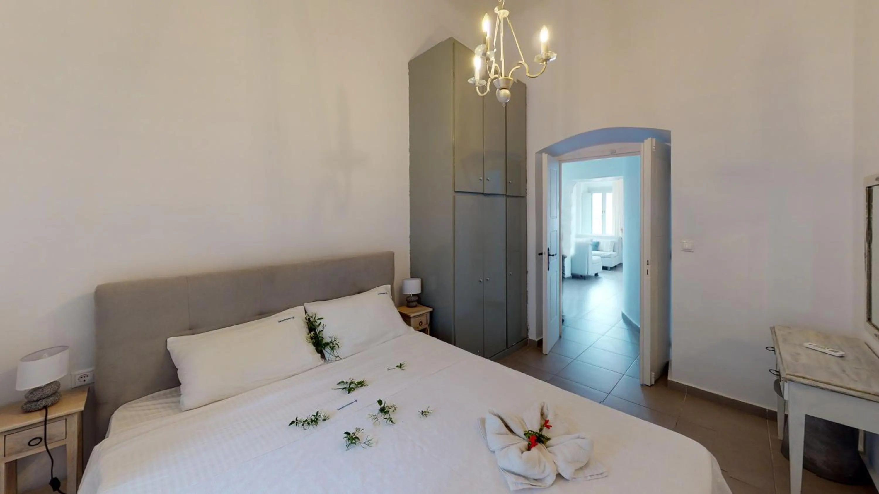 Bedroom in NEOKLASSIKO KOUKOULI