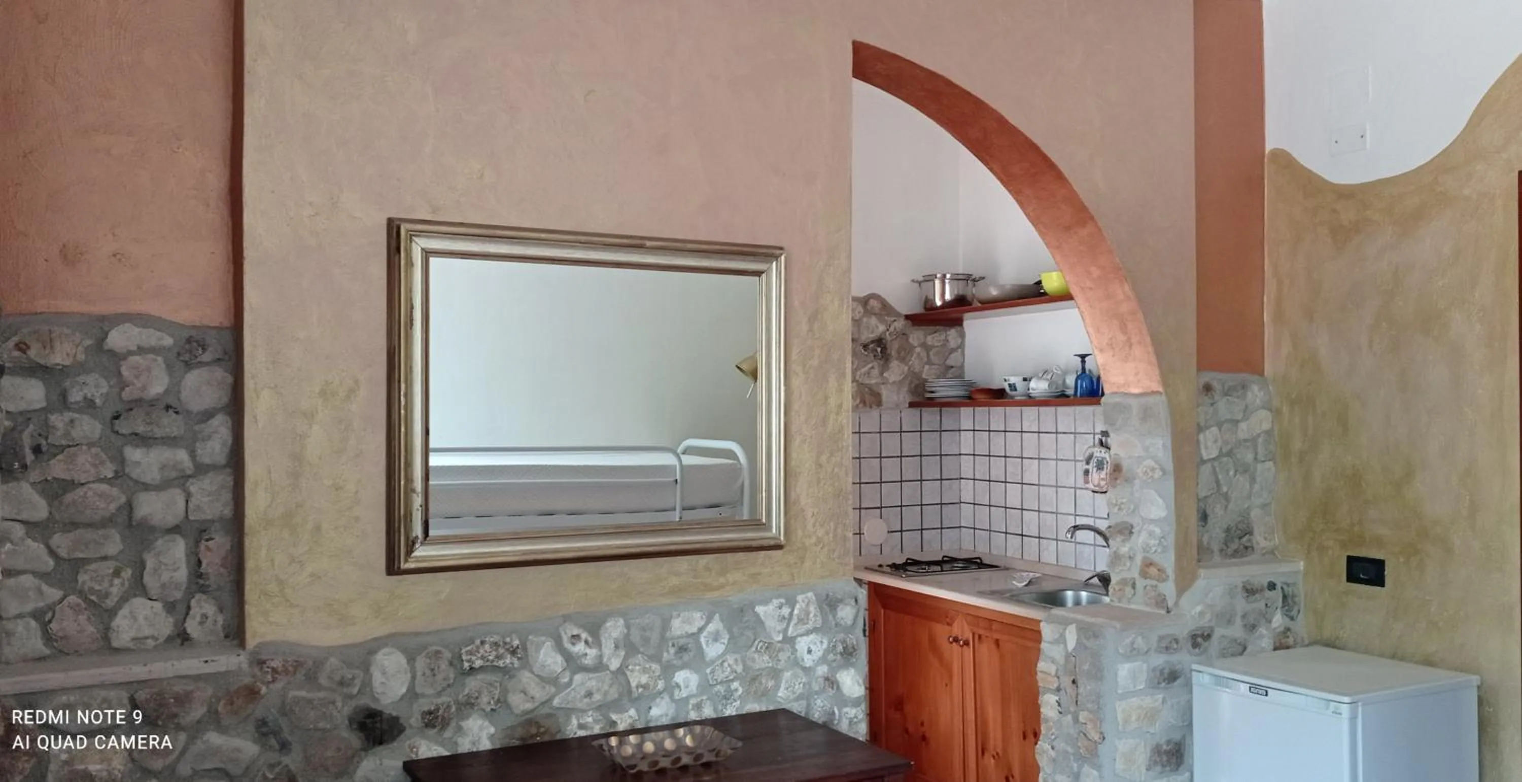 Kitchen or kitchenette in Casa Masseria Le Ville