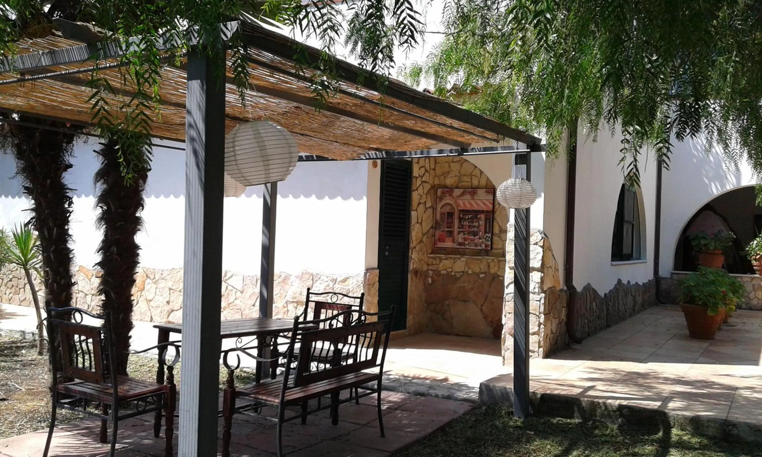 Patio in Casa Masseria Le Ville