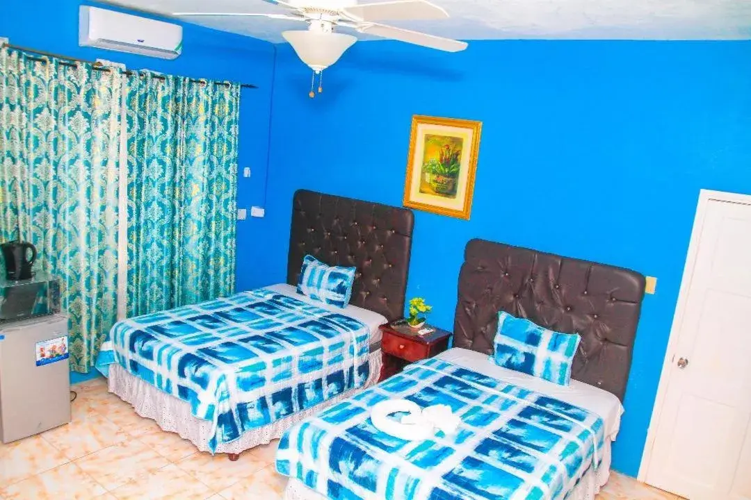Deluxe Double or Twin Room in Dela de-Rose Guest House Negril Jamaica Deluxe Double or Twin Room in Dela de-Rose Guest House Negril Jamaica