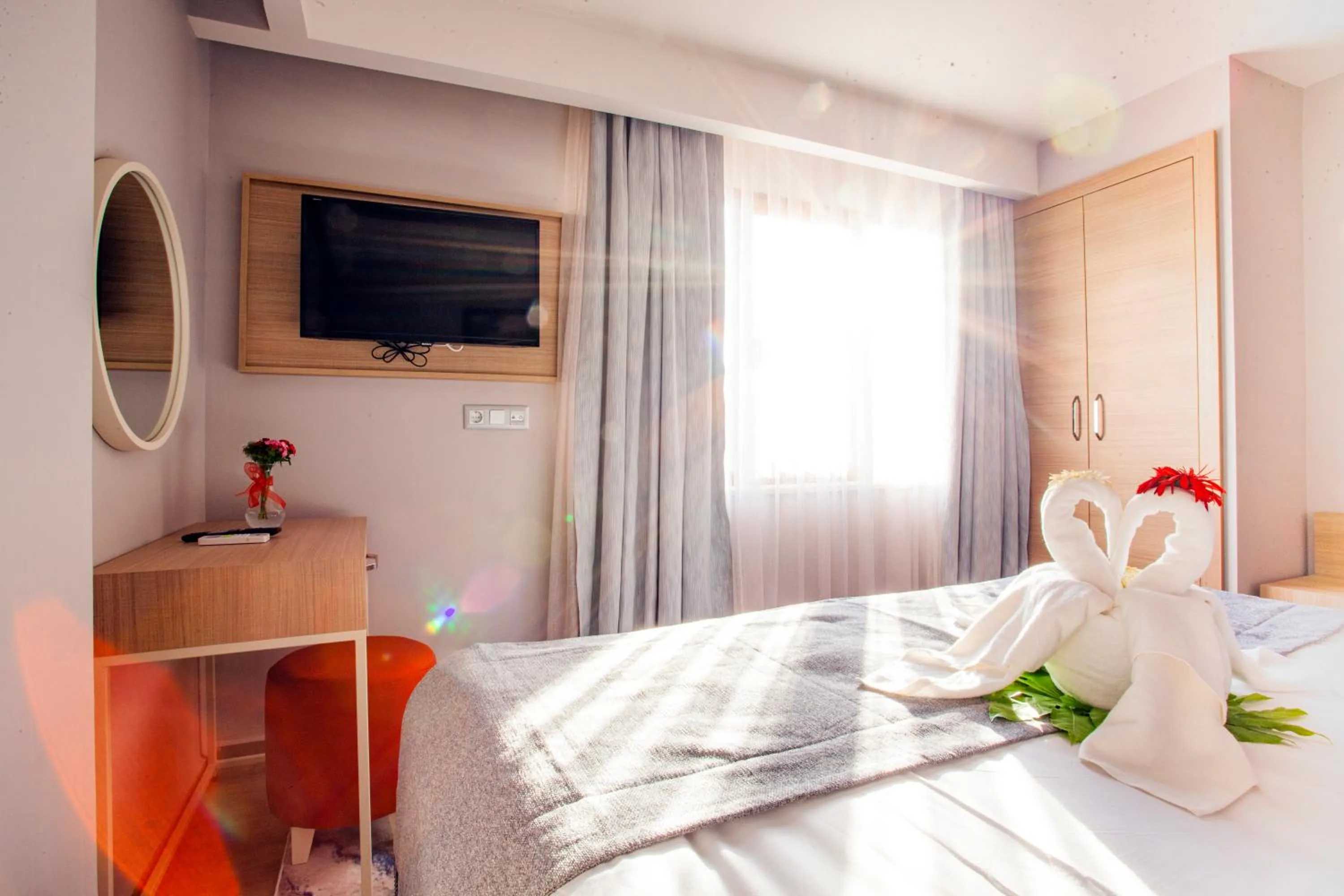 TV and multimedia, Bed in Old Town Point Hotel & Spa Antalya