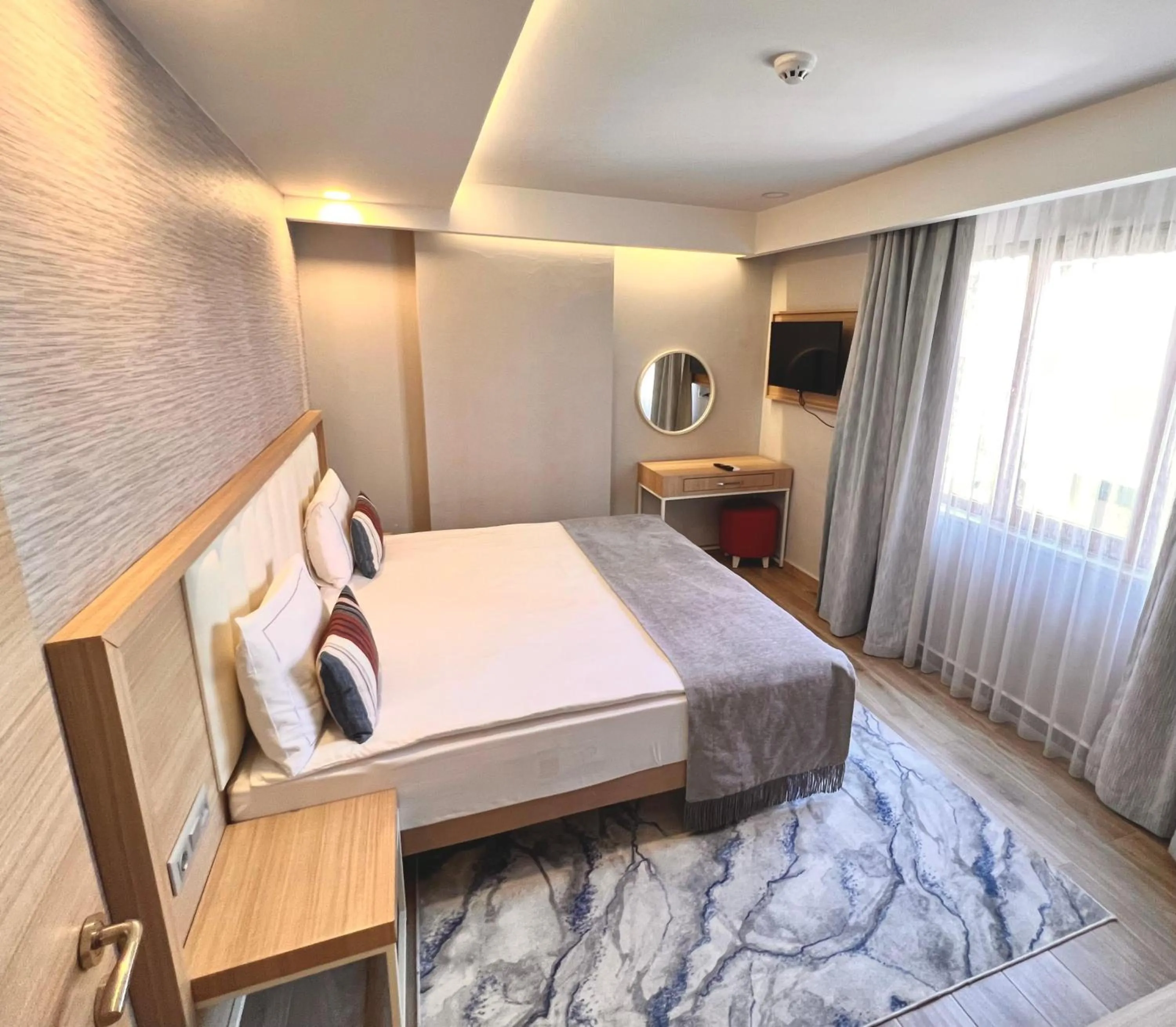 View (from property/room), Bed in Old Town Point Hotel & Spa Antalya