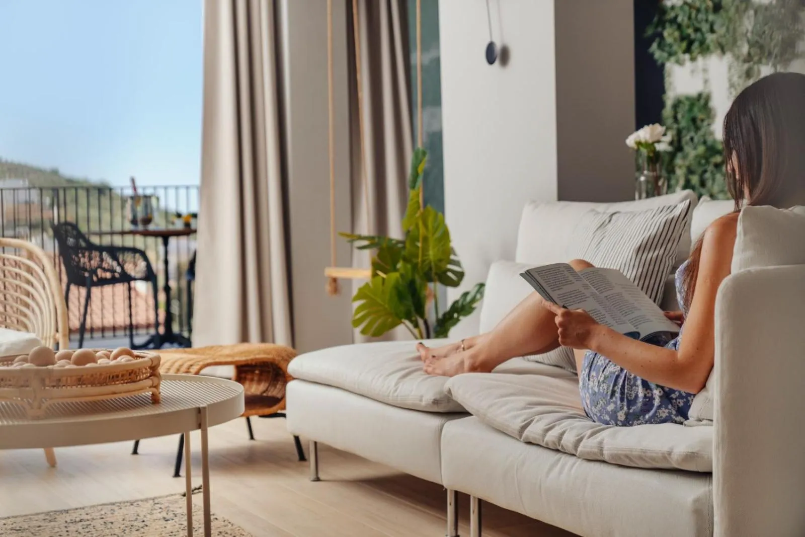Seating area in Payava Hotel by True Blue