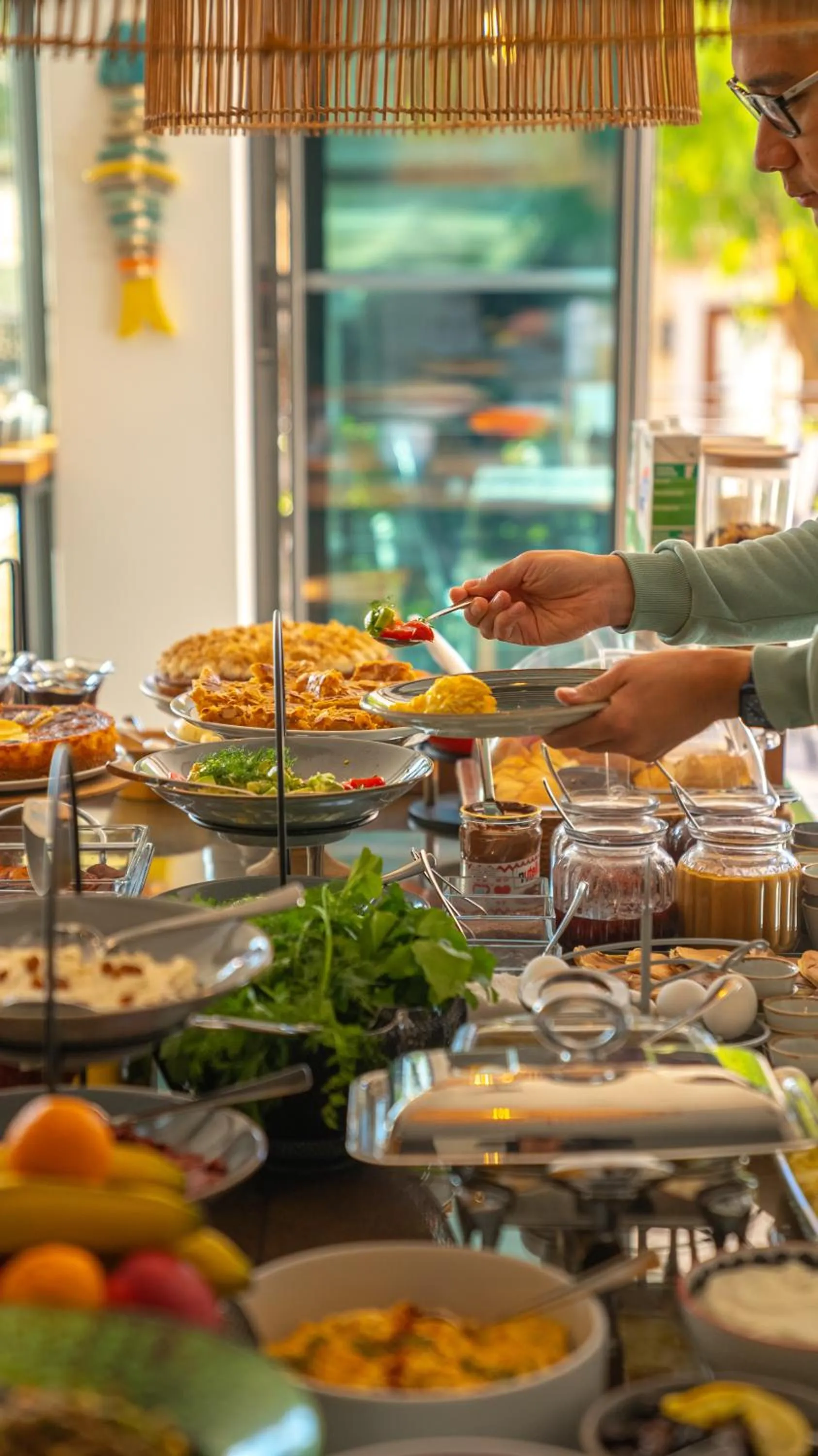 Buffet breakfast in Payava Hotel by True Blue