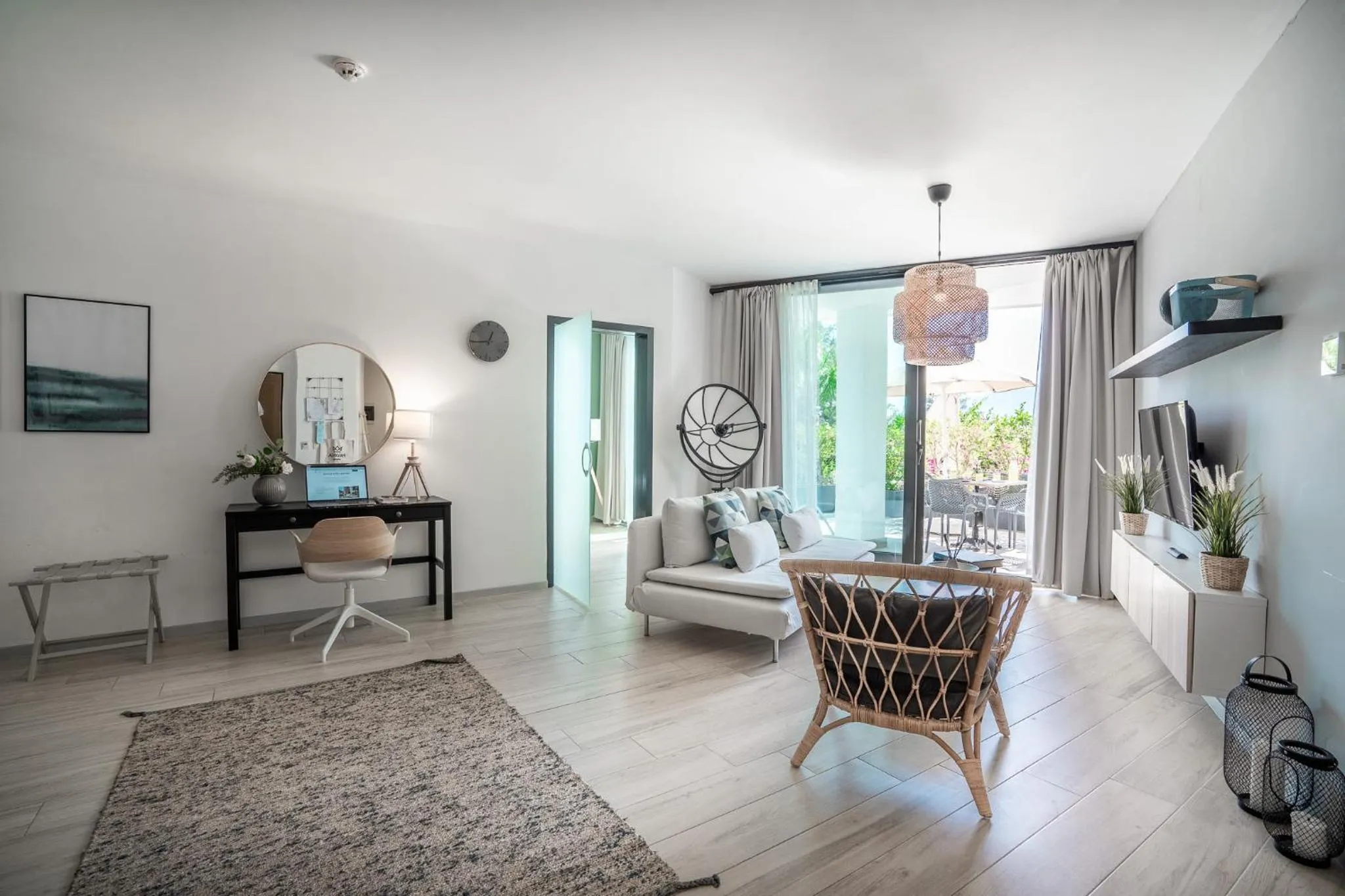 Seating area in Payava Hotel by True Blue