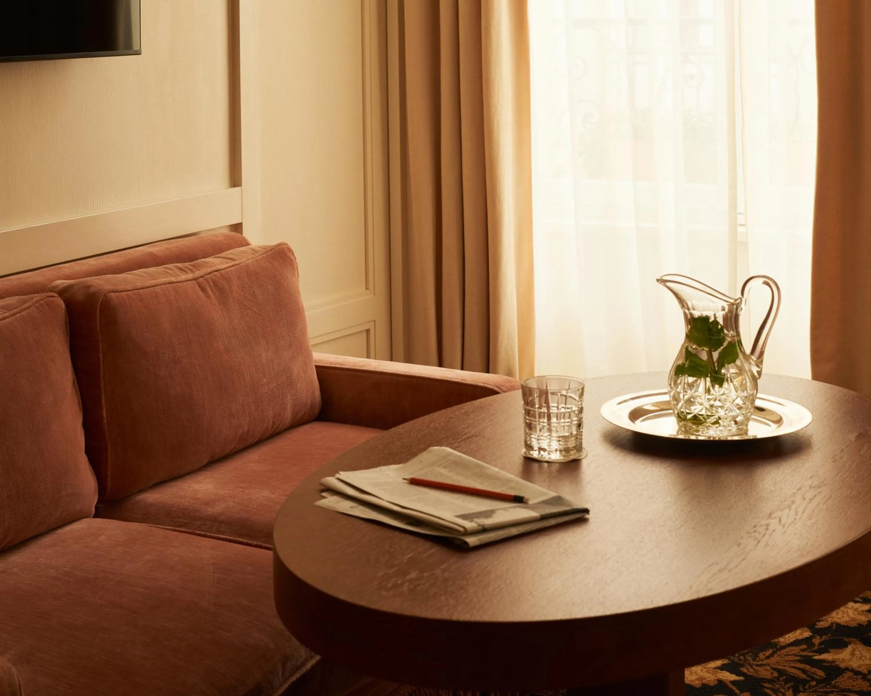 Living room in Château Voltaire