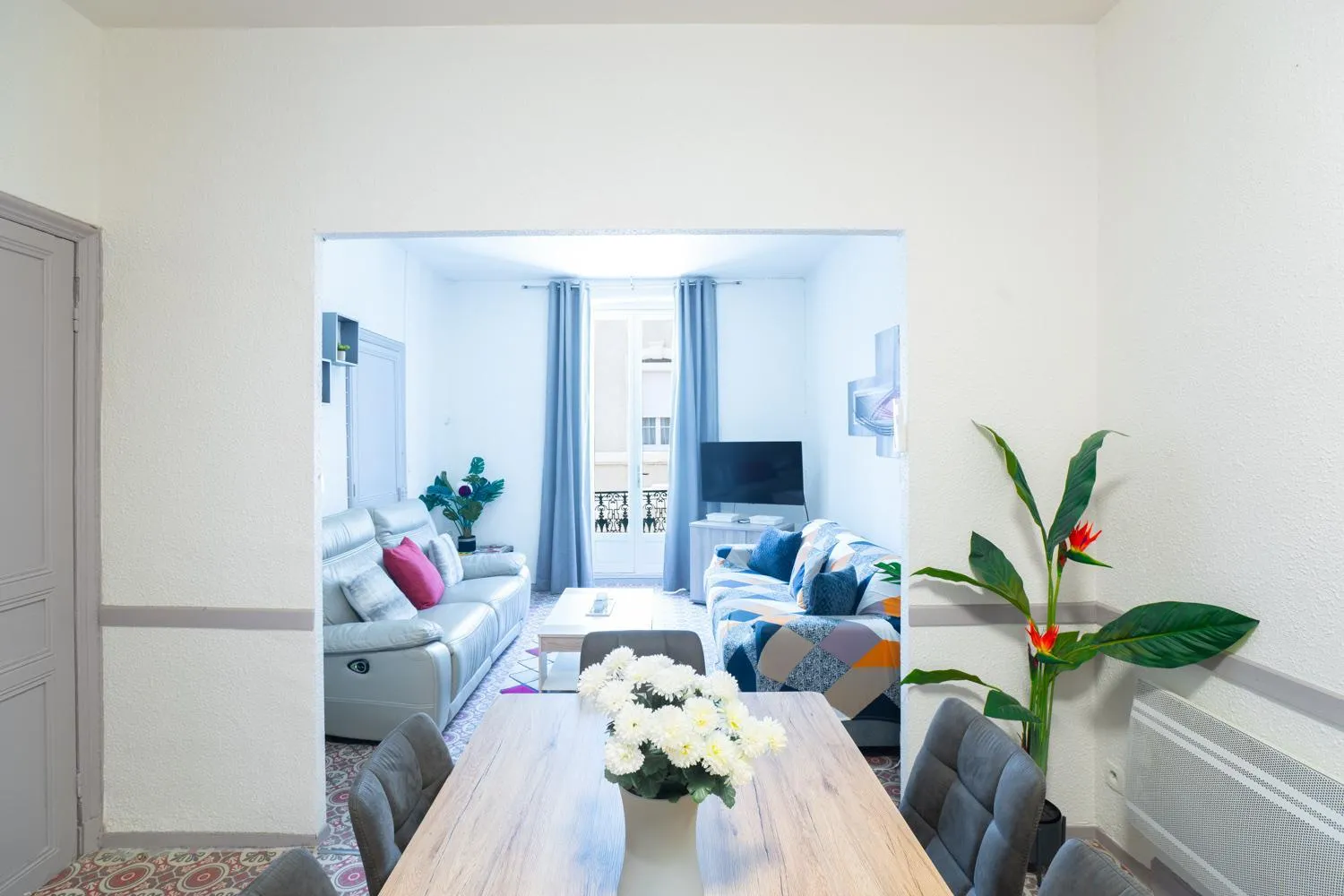 Dining area in Appartement Les Halles , Climatisation, Terrasse, Garage