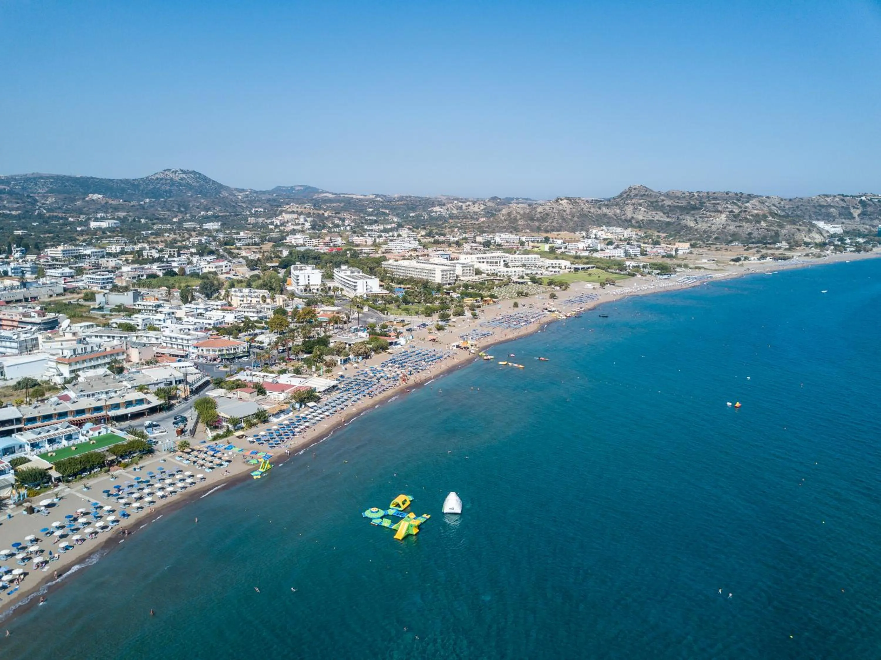 Beach in Faliraki Premium Hotel