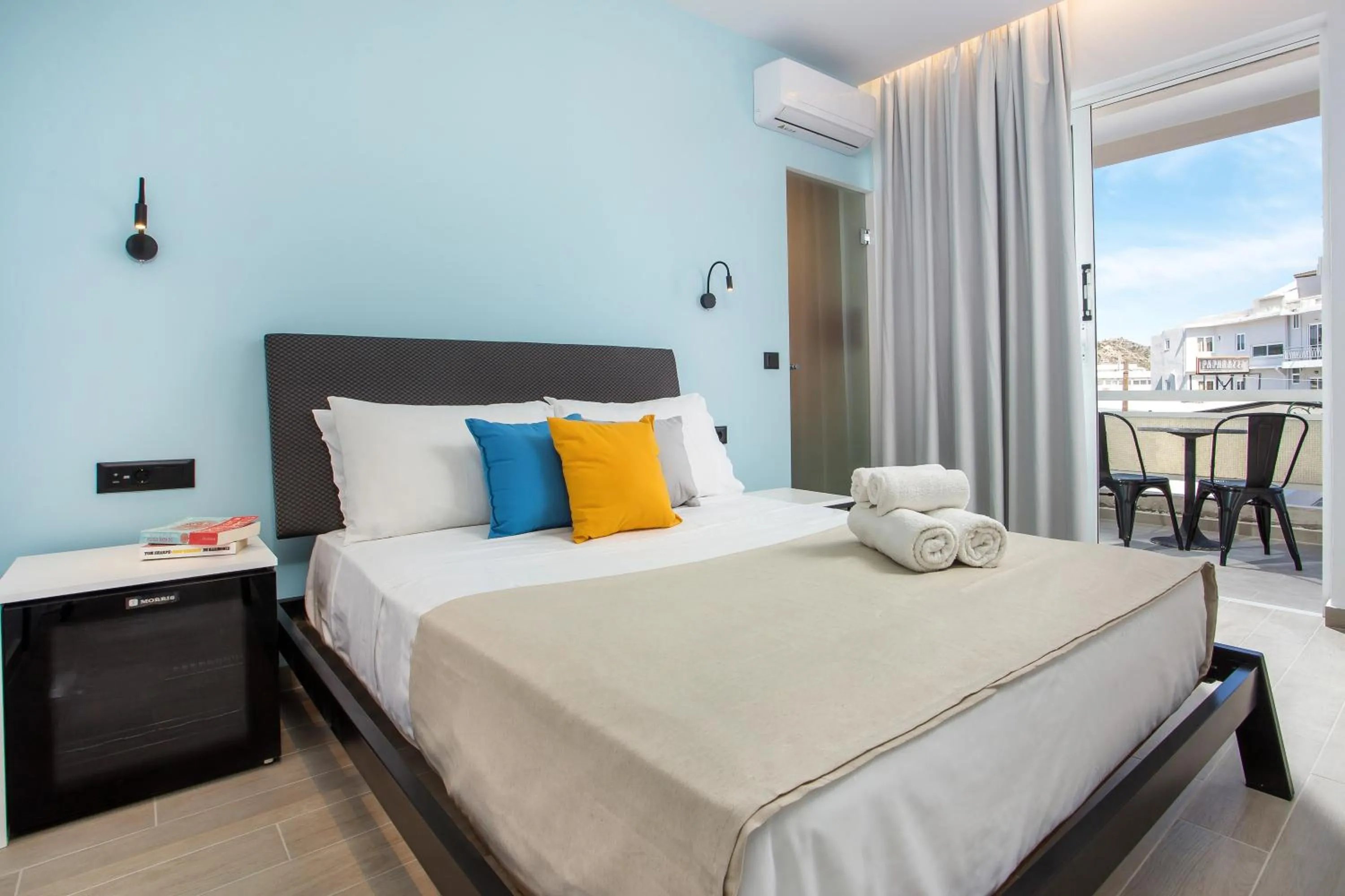 Bed in Faliraki Premium Hotel