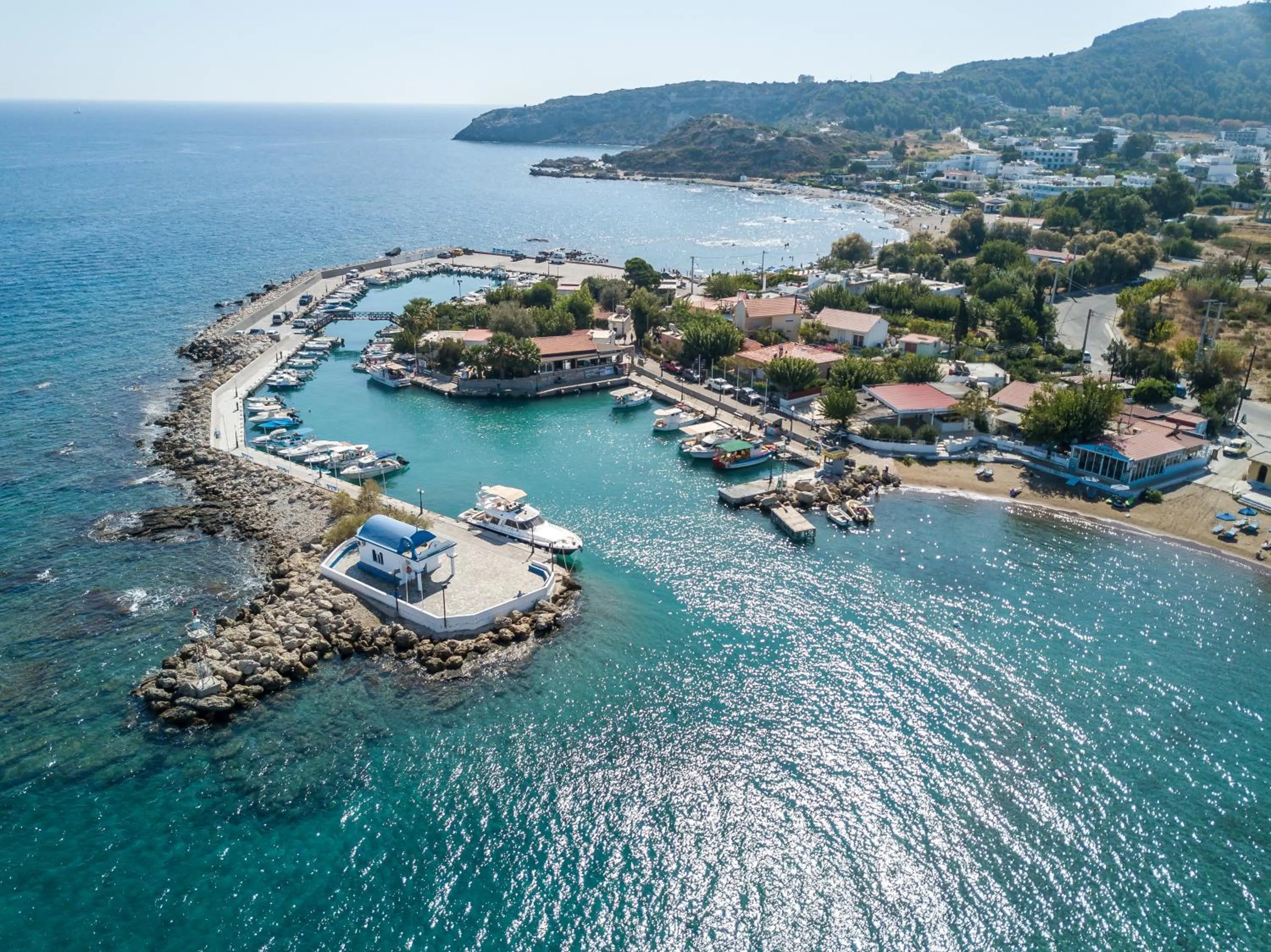 Beach in Faliraki Premium Hotel