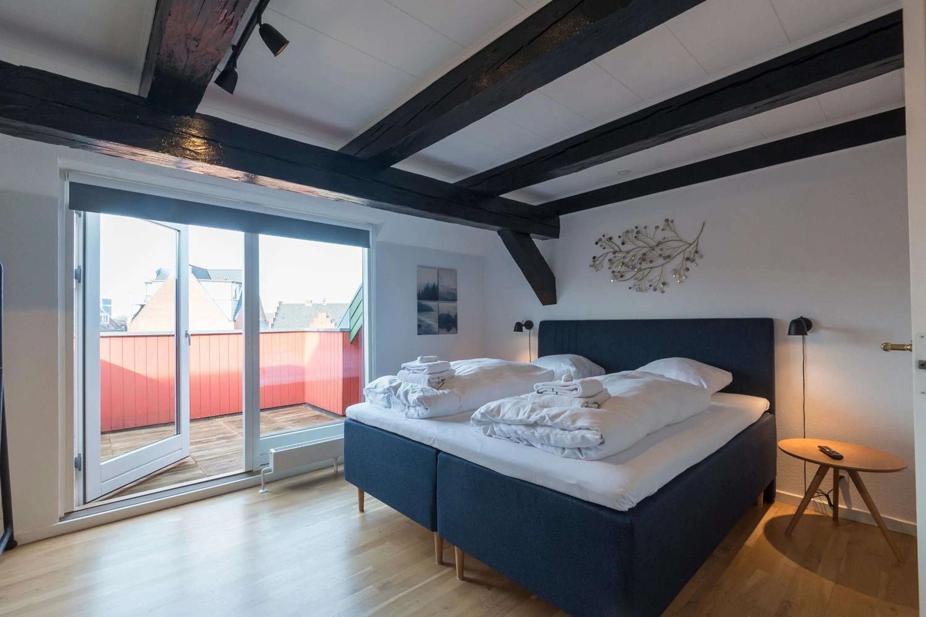 Bedroom in City Center Penthouse