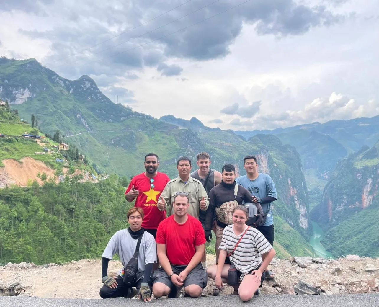 Mountain view in Hanoi City Backpackers Hostel