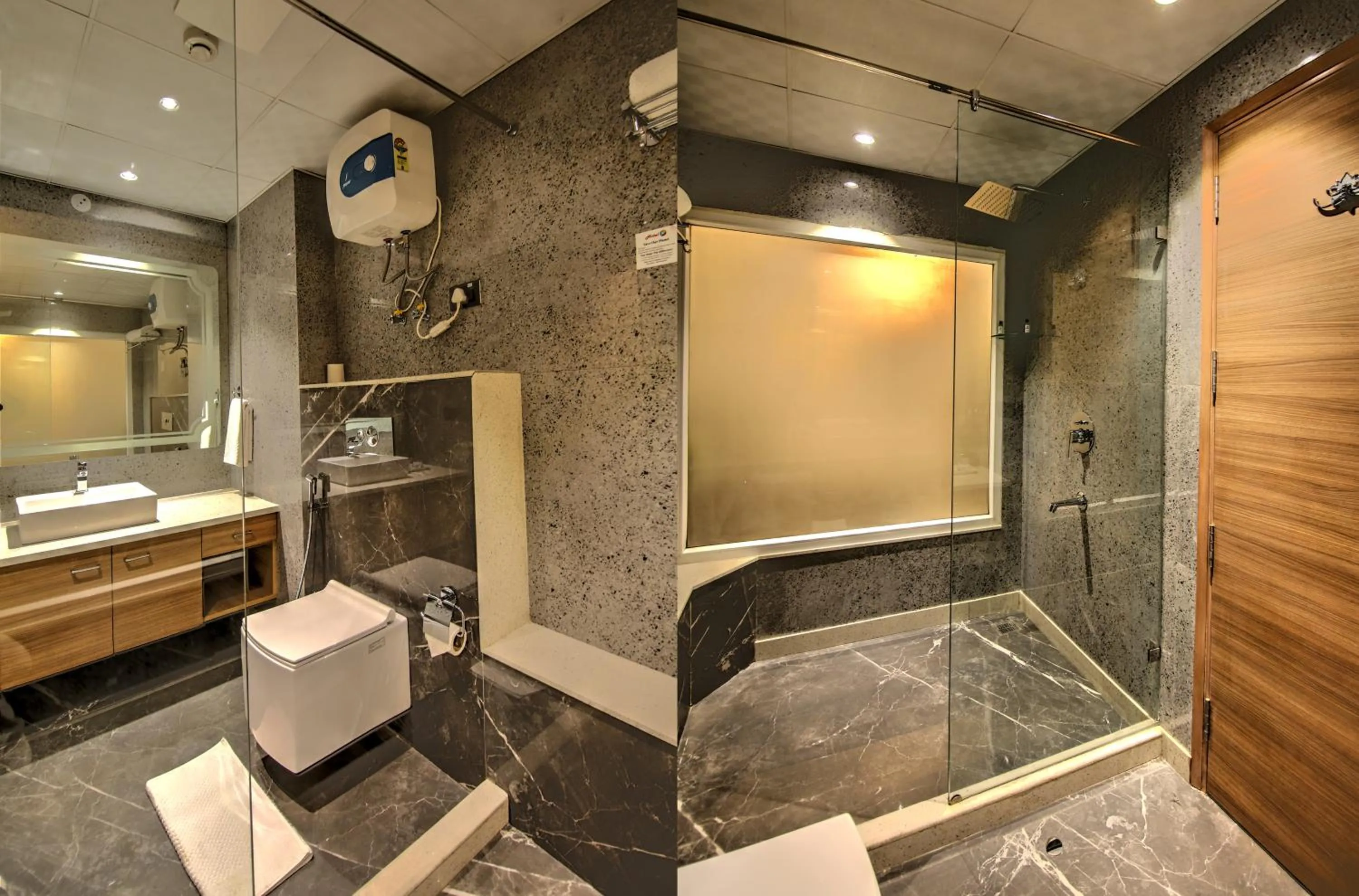 Shower in Hotel 91 Huda City Centre