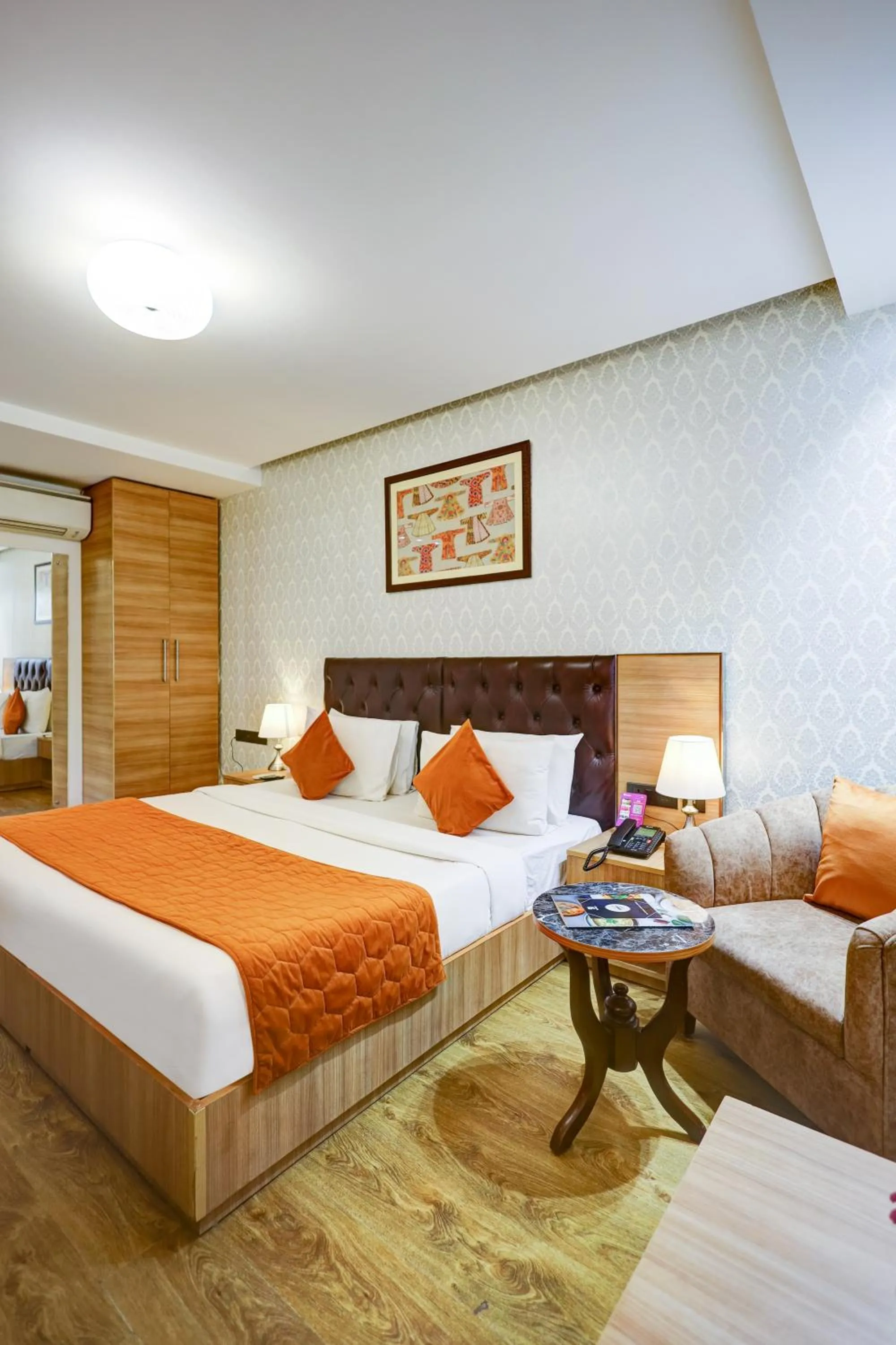 Bed in Hotel 91 Huda City Centre